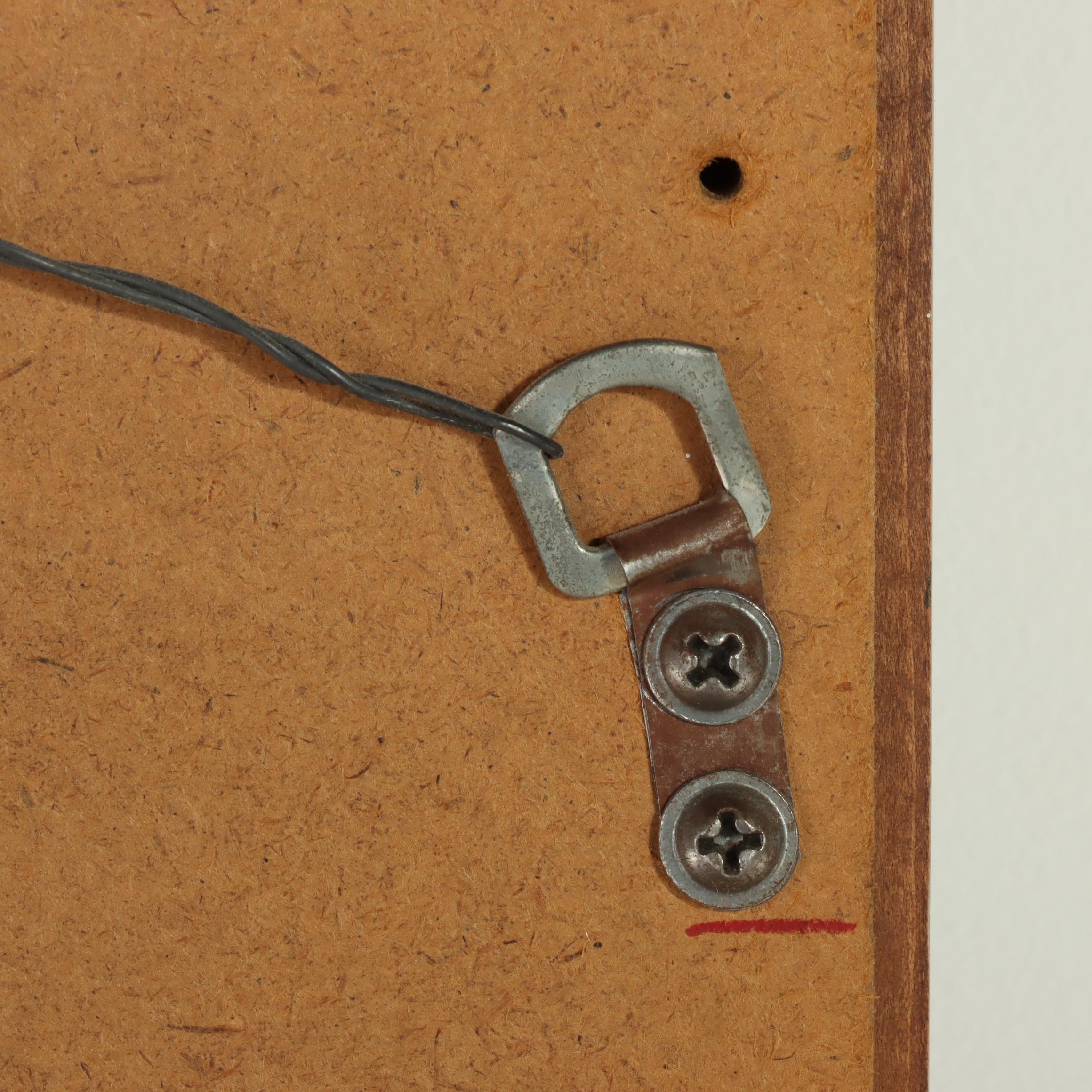 Tell City Chair Co. "Young Republic" Gilt-Stenciled Maple Console and Mirror