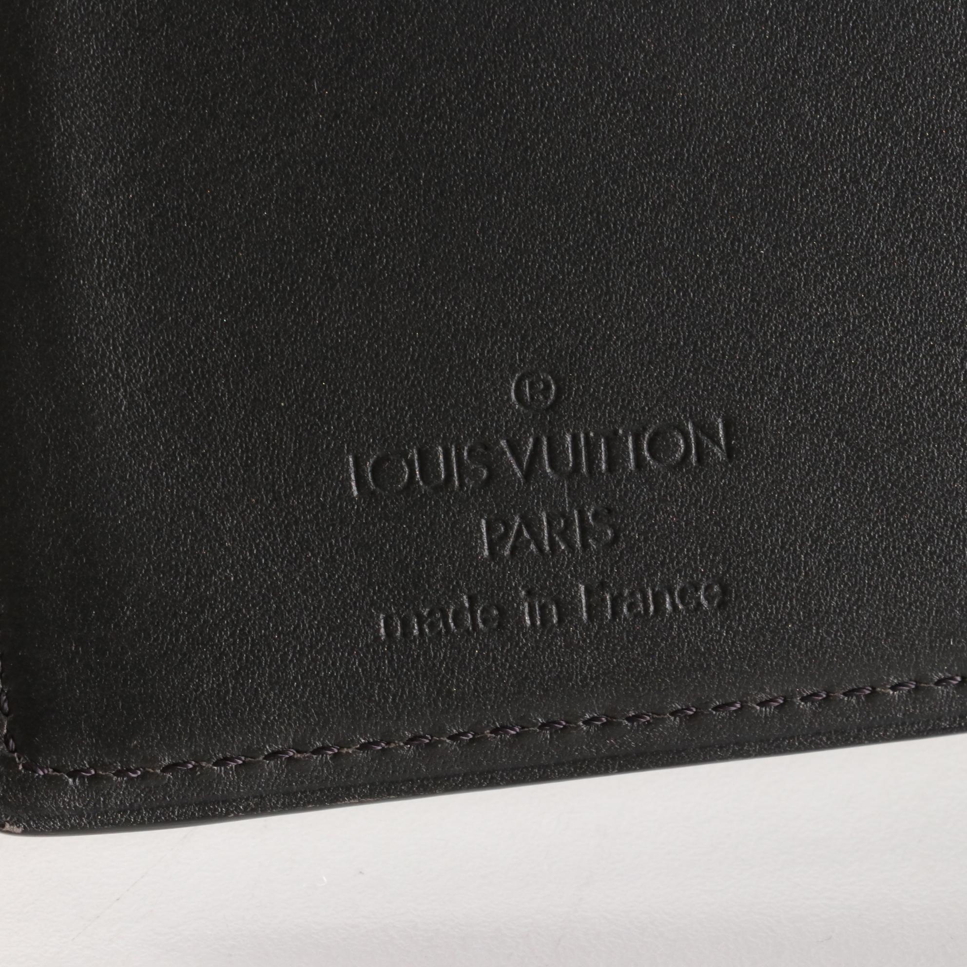 Louis Vuitton Portefeuille Viennois in Grey Monogram Mat