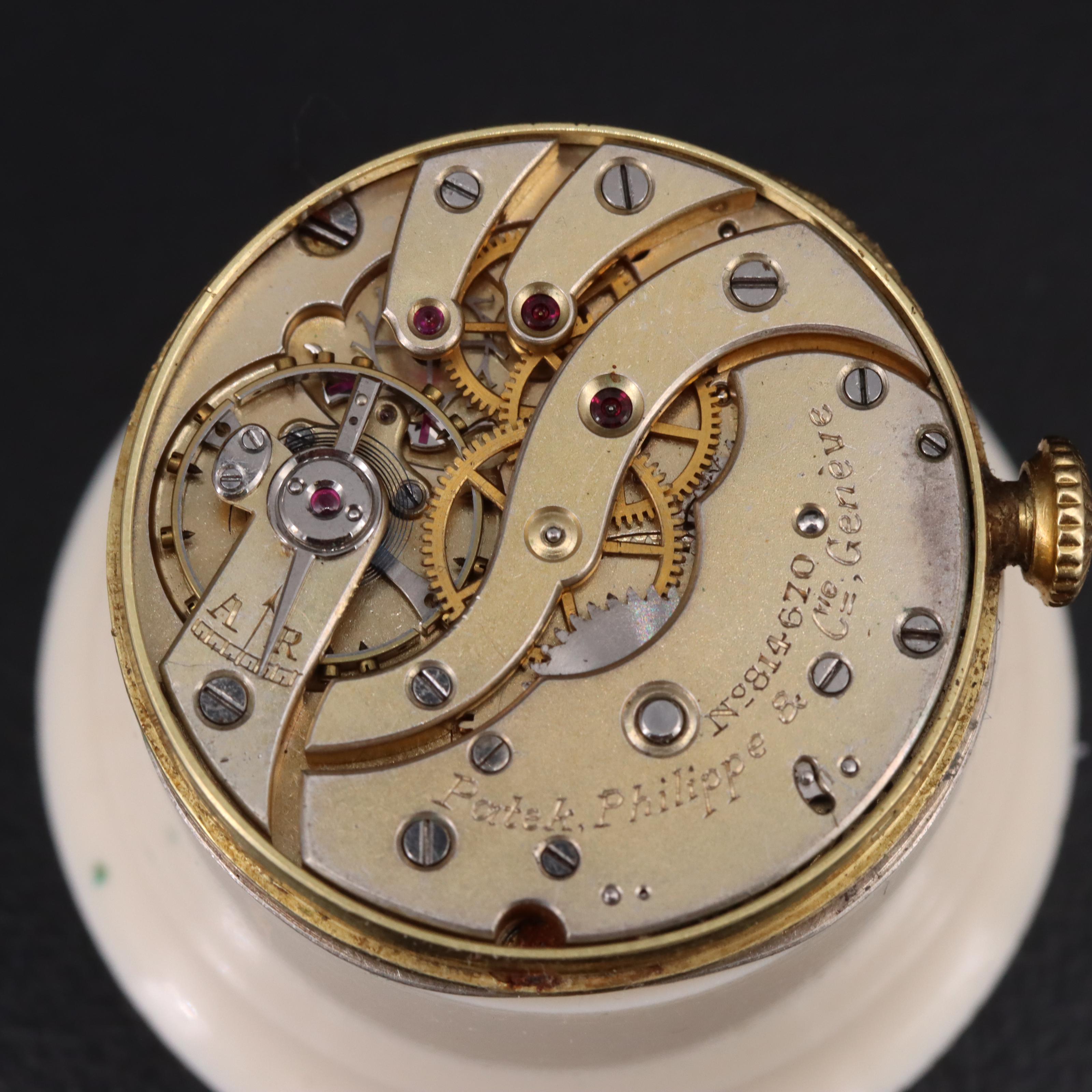 1920s 18K Patek Philippe Cushion Shape Watch