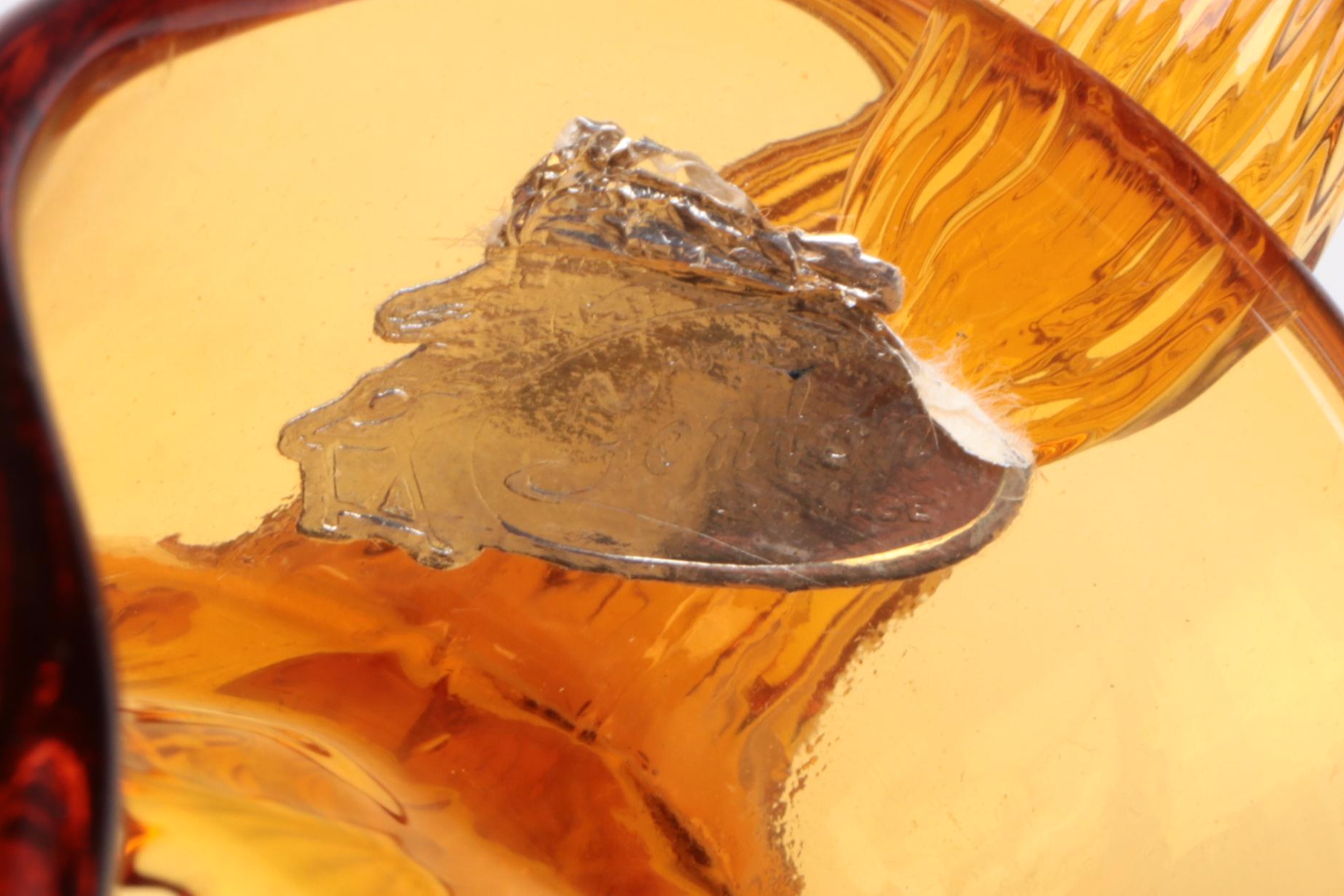 L. E. Smith Amber Glass Graduated Canisters and Other Tableware