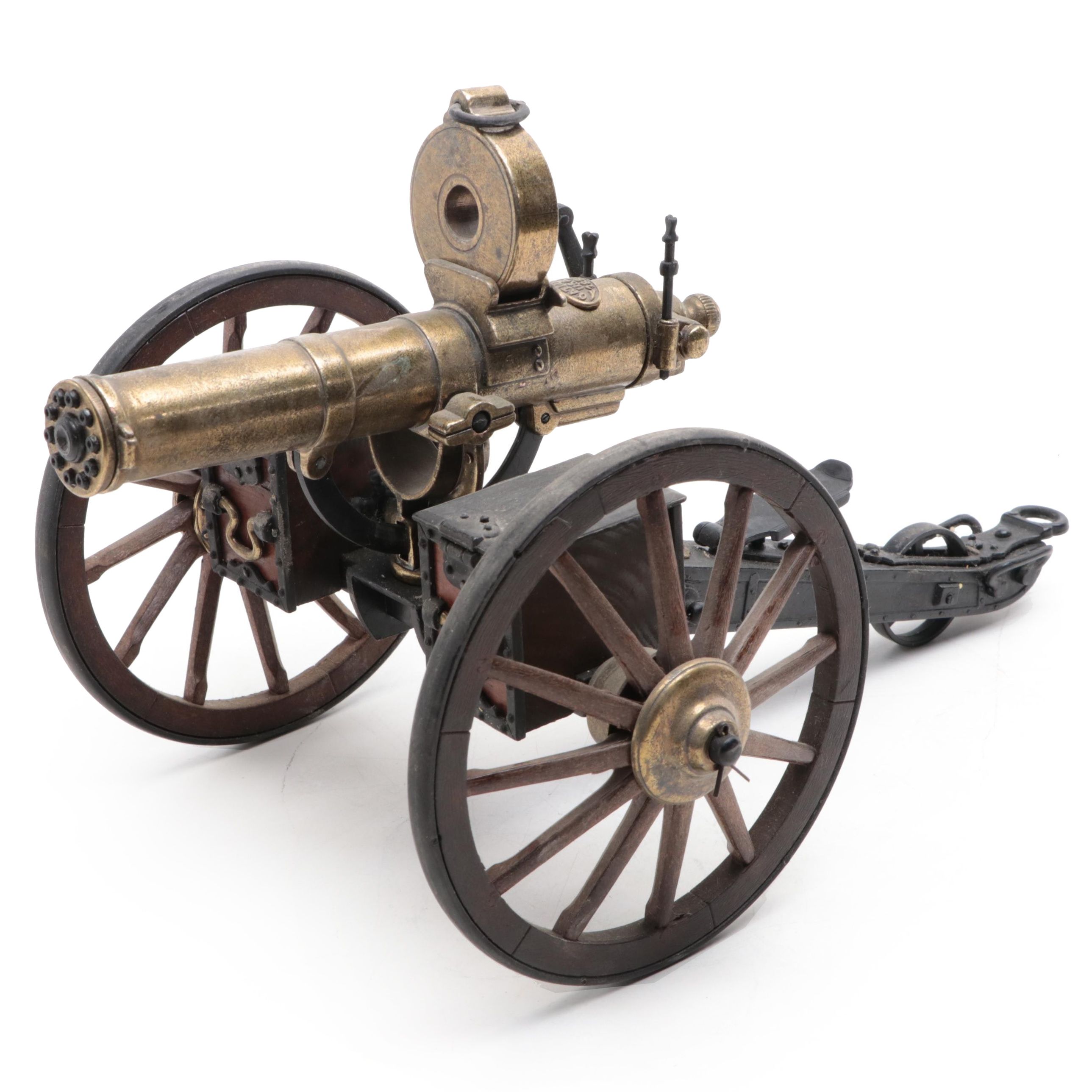 Model 1883 Gatling Gun on U.S.A. Army Pattern Metal Carriage