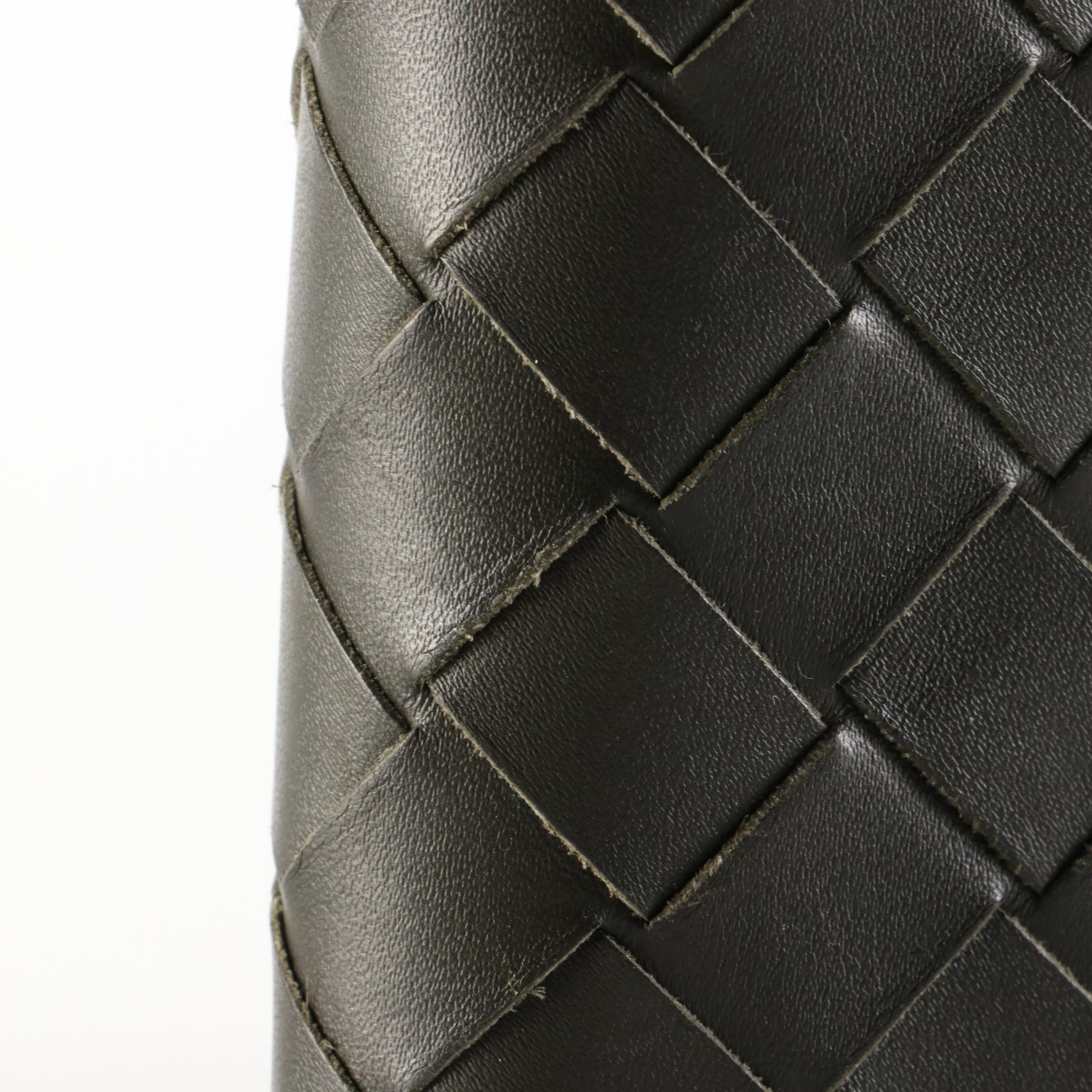 Bottega Veneta Intrecciato Leather Bifold Wallet with Box