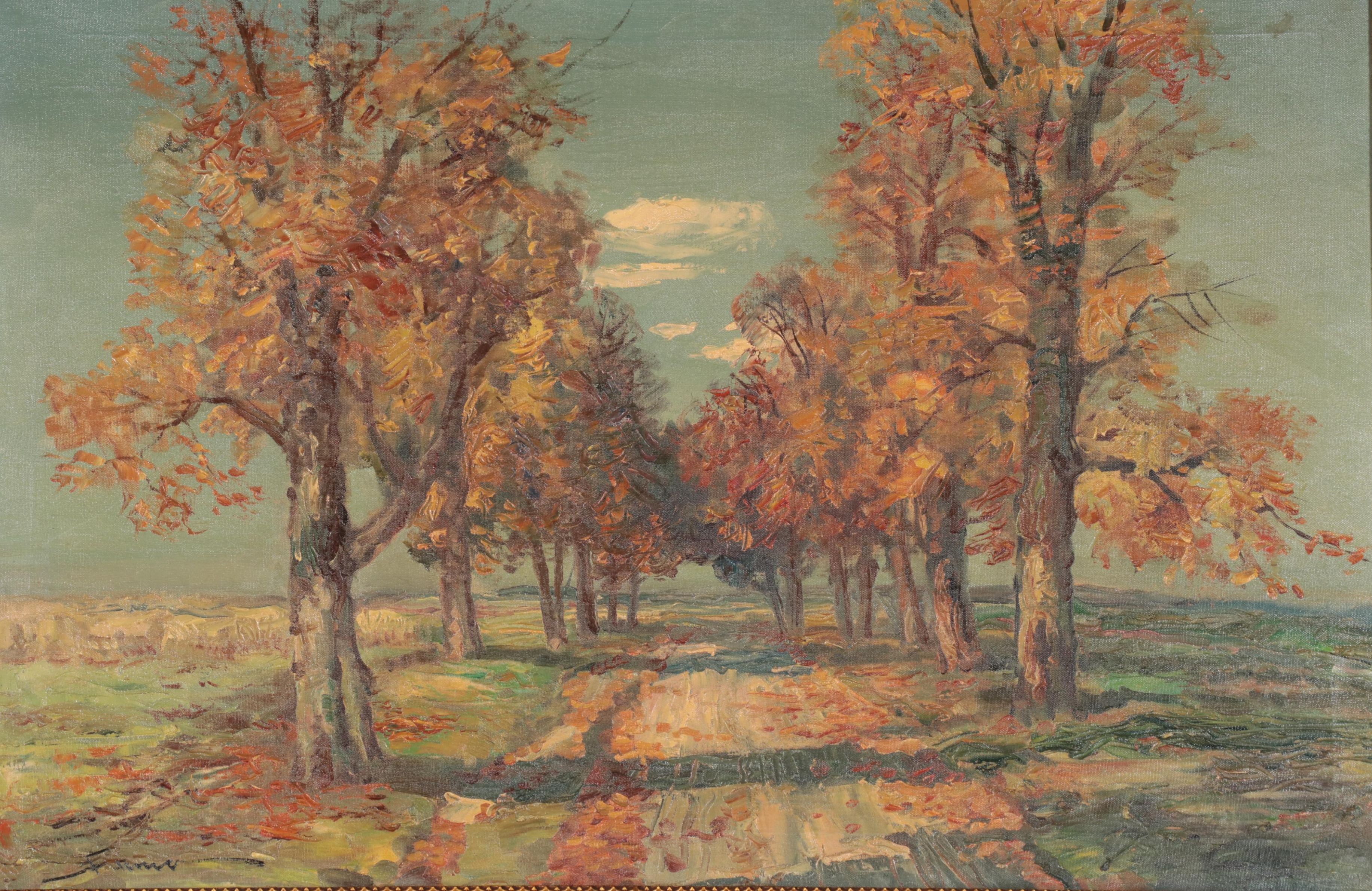 Autumn Landscape Oil Painting