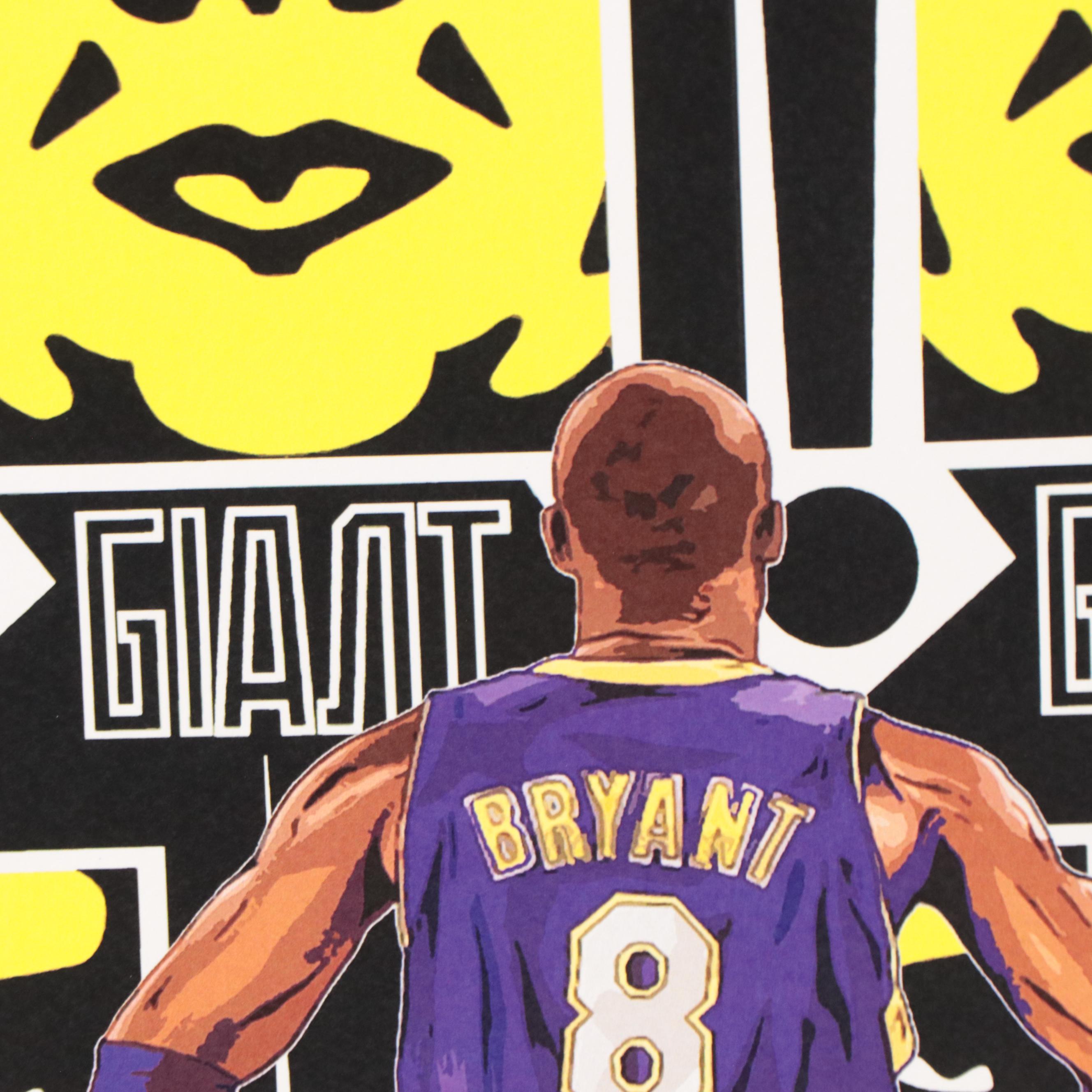 Death NYC Pop Art Graphic Print Obey x Basketball, 2022