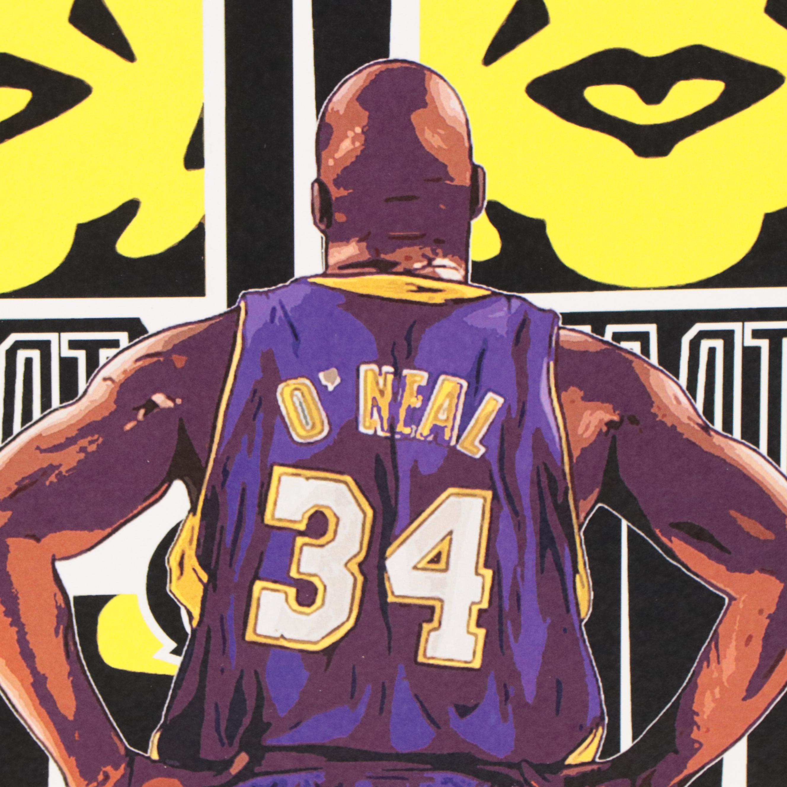 Death NYC Pop Art Graphic Print Obey x Basketball, 2022