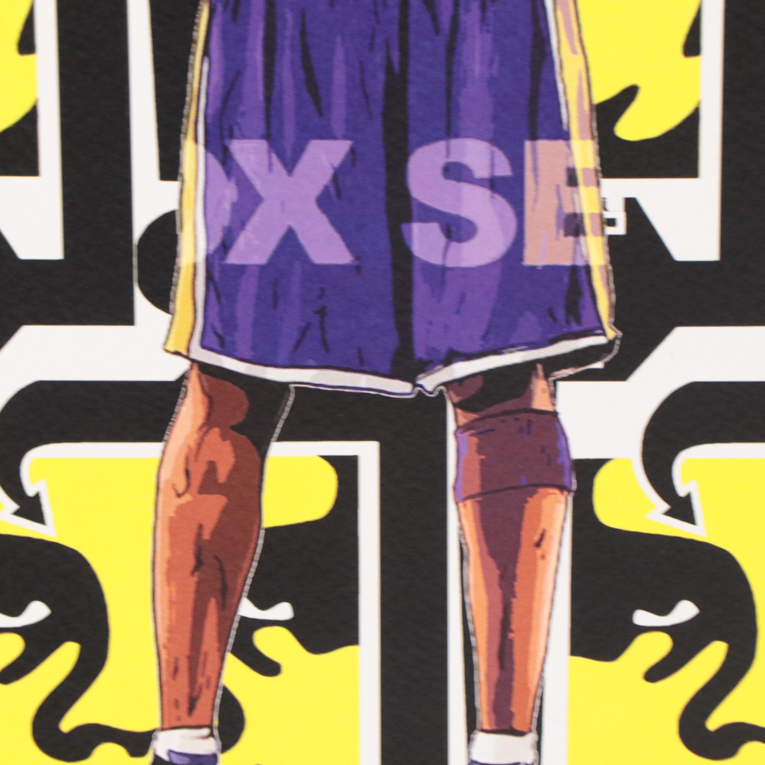 Death NYC Pop Art Graphic Print Obey x Basketball, 2022