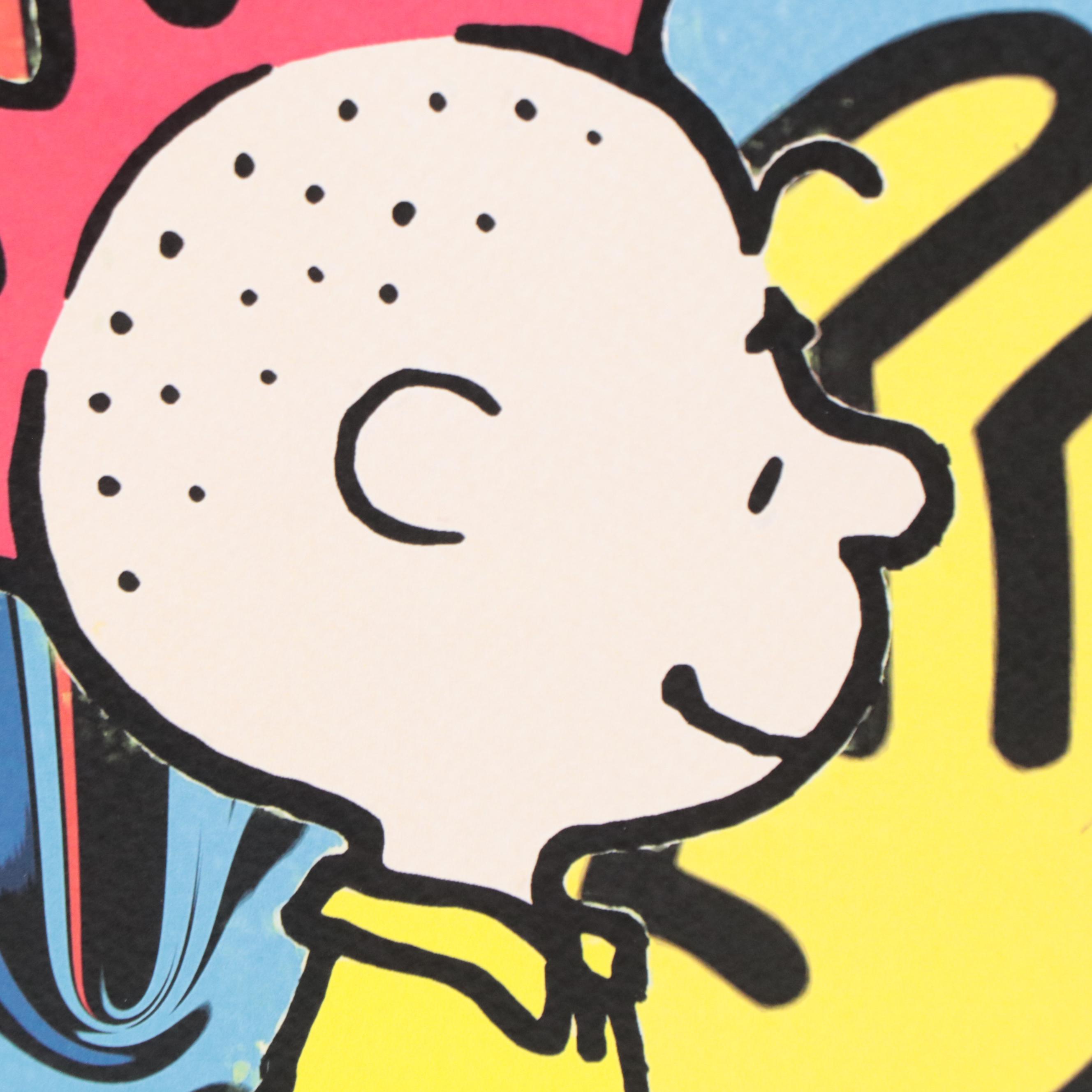 Death NYC Pop Art Graphic Print Peanuts x Keith Haring, 2020