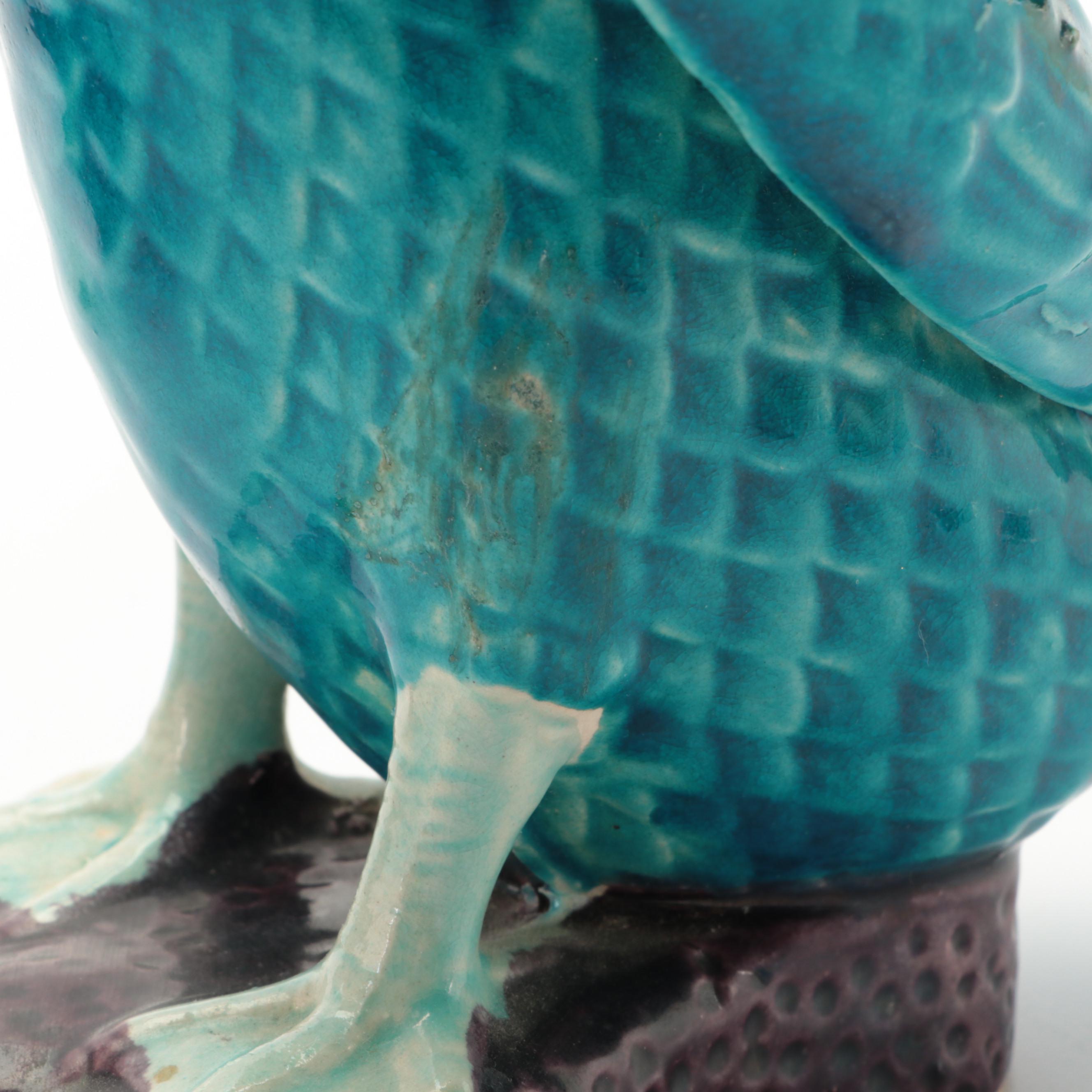 Chinese Porcelain Nanking Ducks, Early to Mid 20th Century