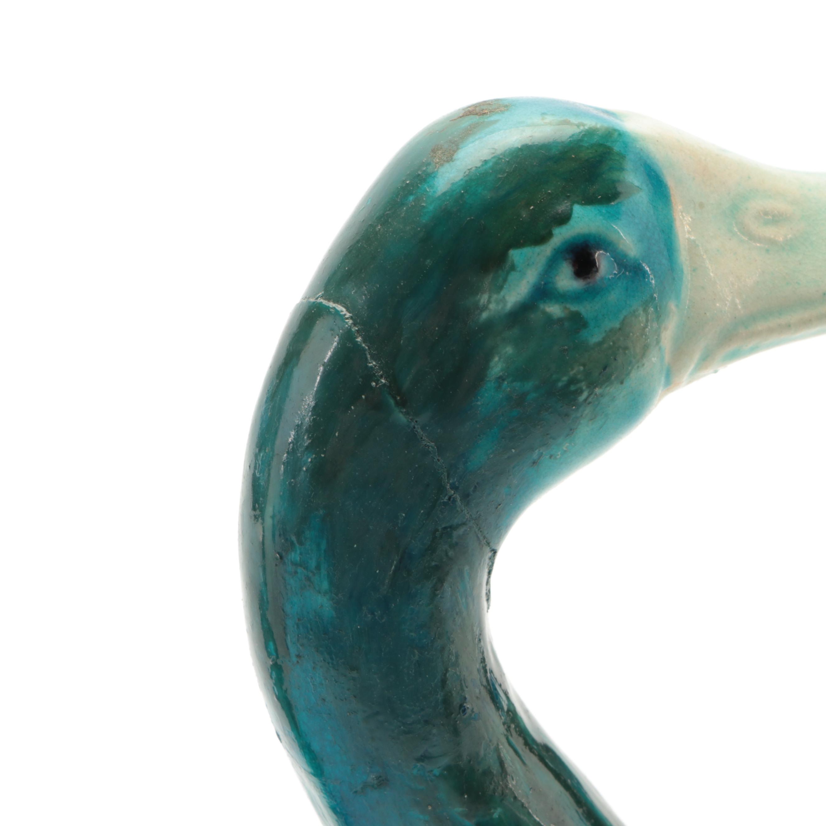 Chinese Porcelain Nanking Ducks, Early to Mid 20th Century