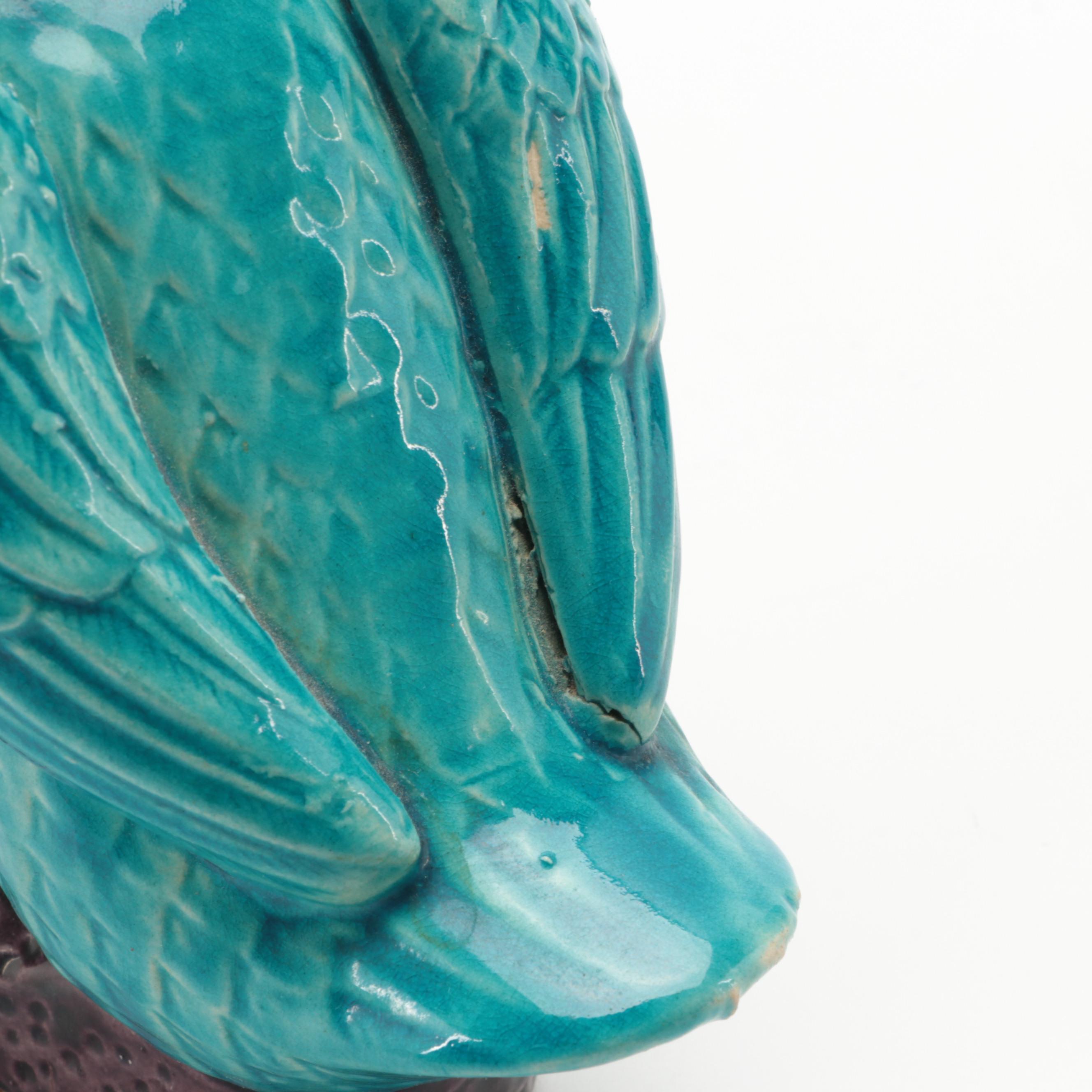 Chinese Porcelain Nanking Ducks, Early to Mid 20th Century