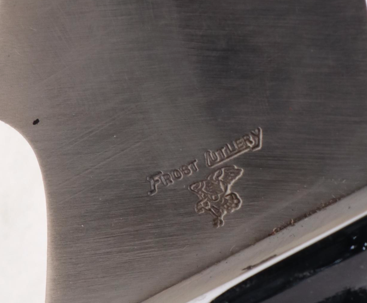 Frost Cutlery Galactic Warrior Stainless Steel Skinner Knife with Scabbard