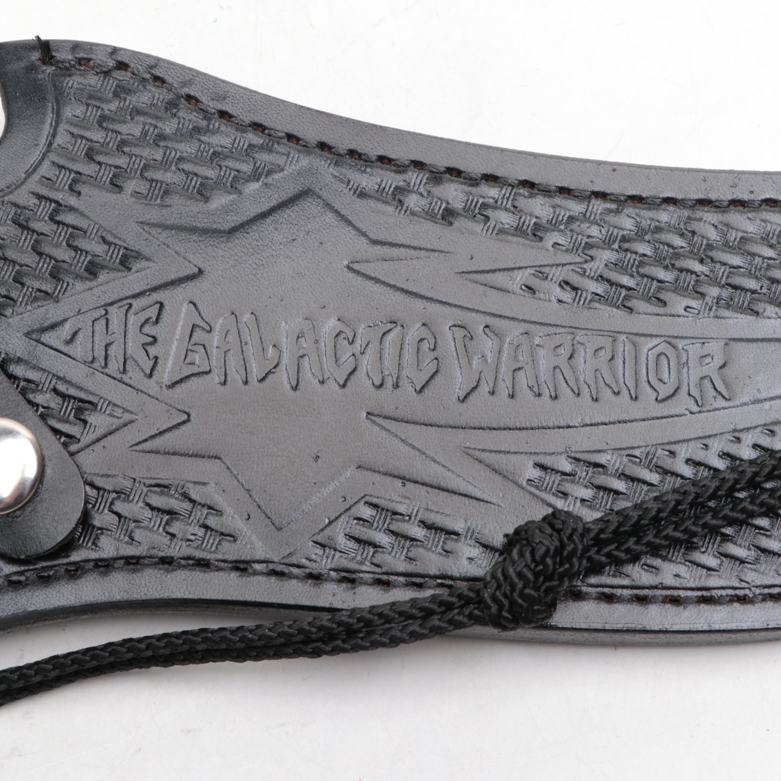 Frost Cutlery Galactic Warrior Stainless Steel Skinner Knife with Scabbard