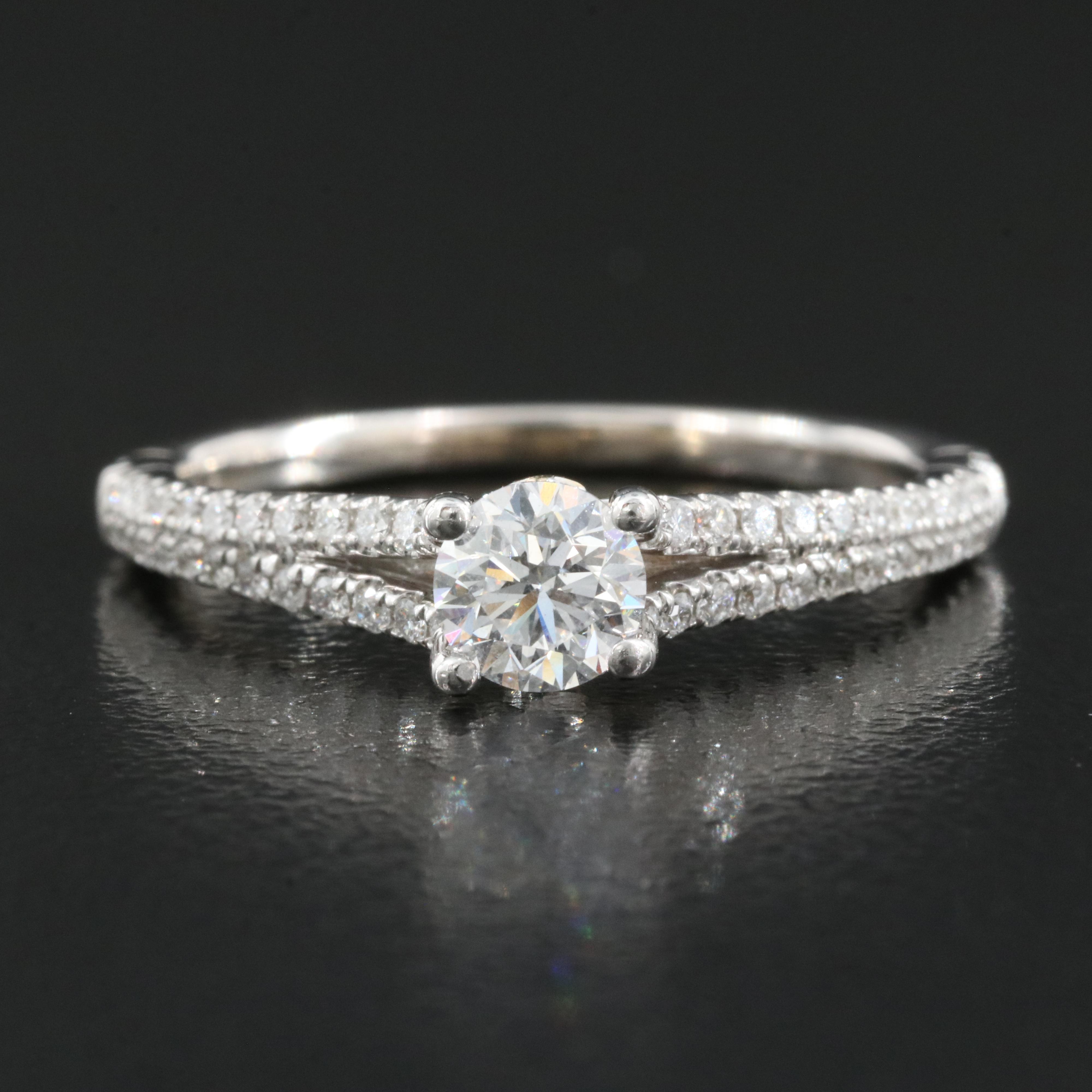 Disney 14K 0.61 CTW Diamond Ring