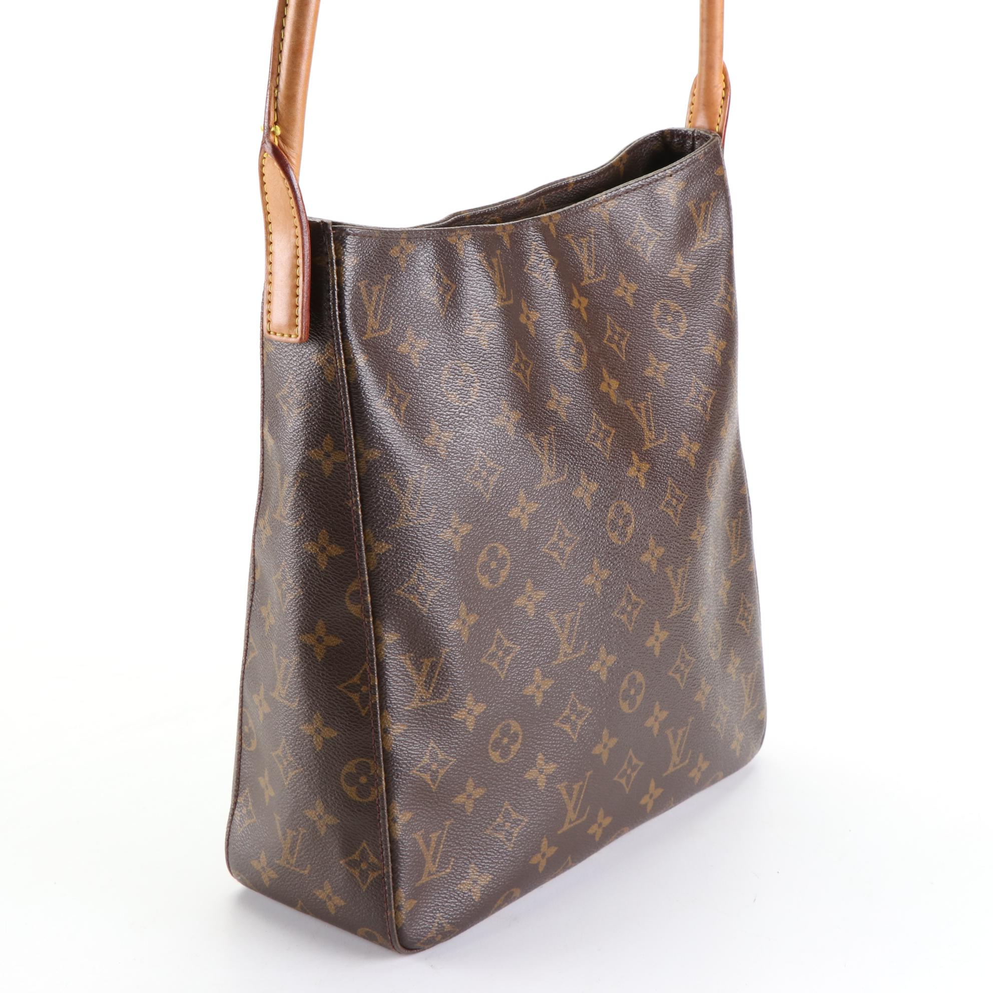 Louis Vuitton Looping GM Bag in Monogram Canvas and Vachetta Leather