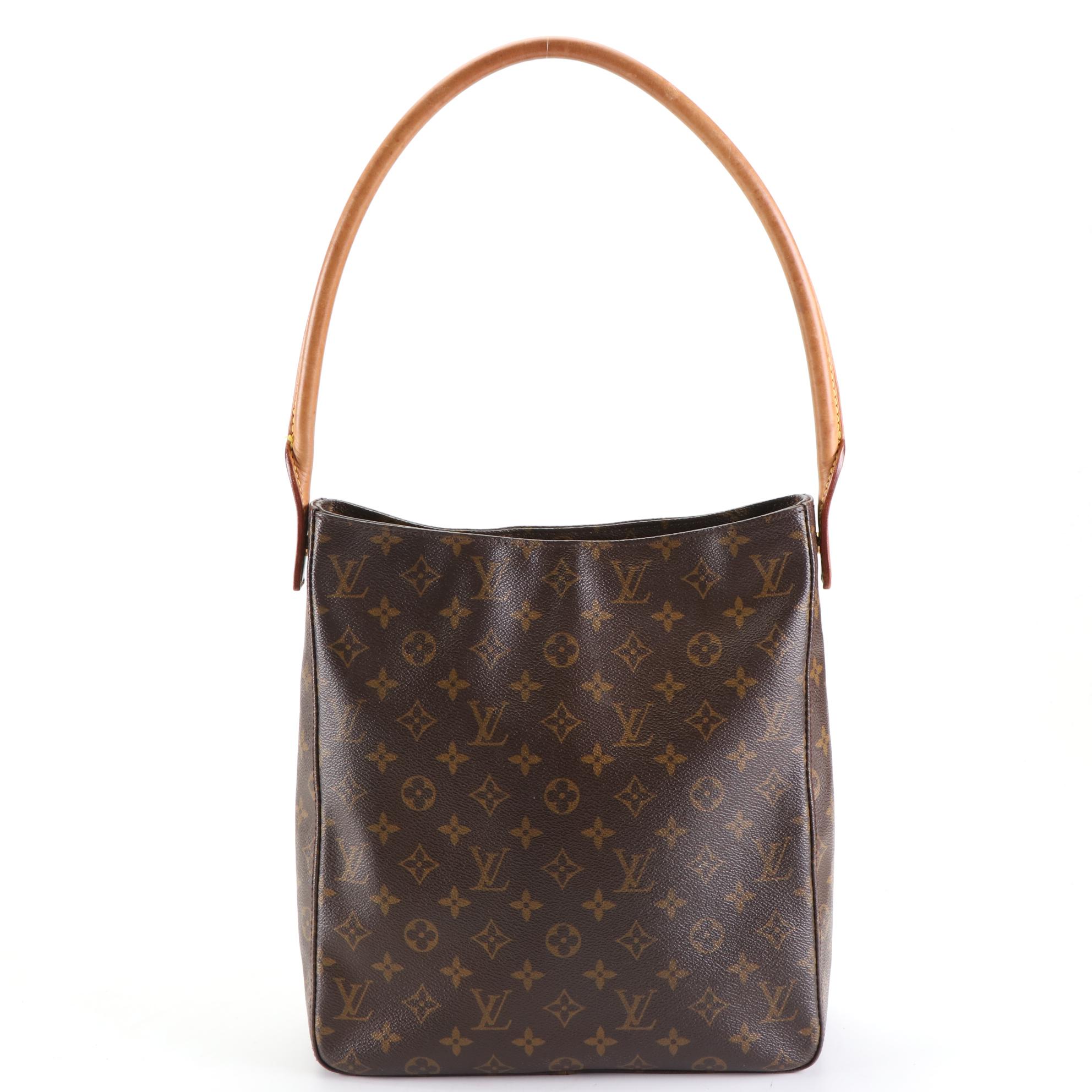 Louis Vuitton Looping GM Bag in Monogram Canvas and Vachetta Leather