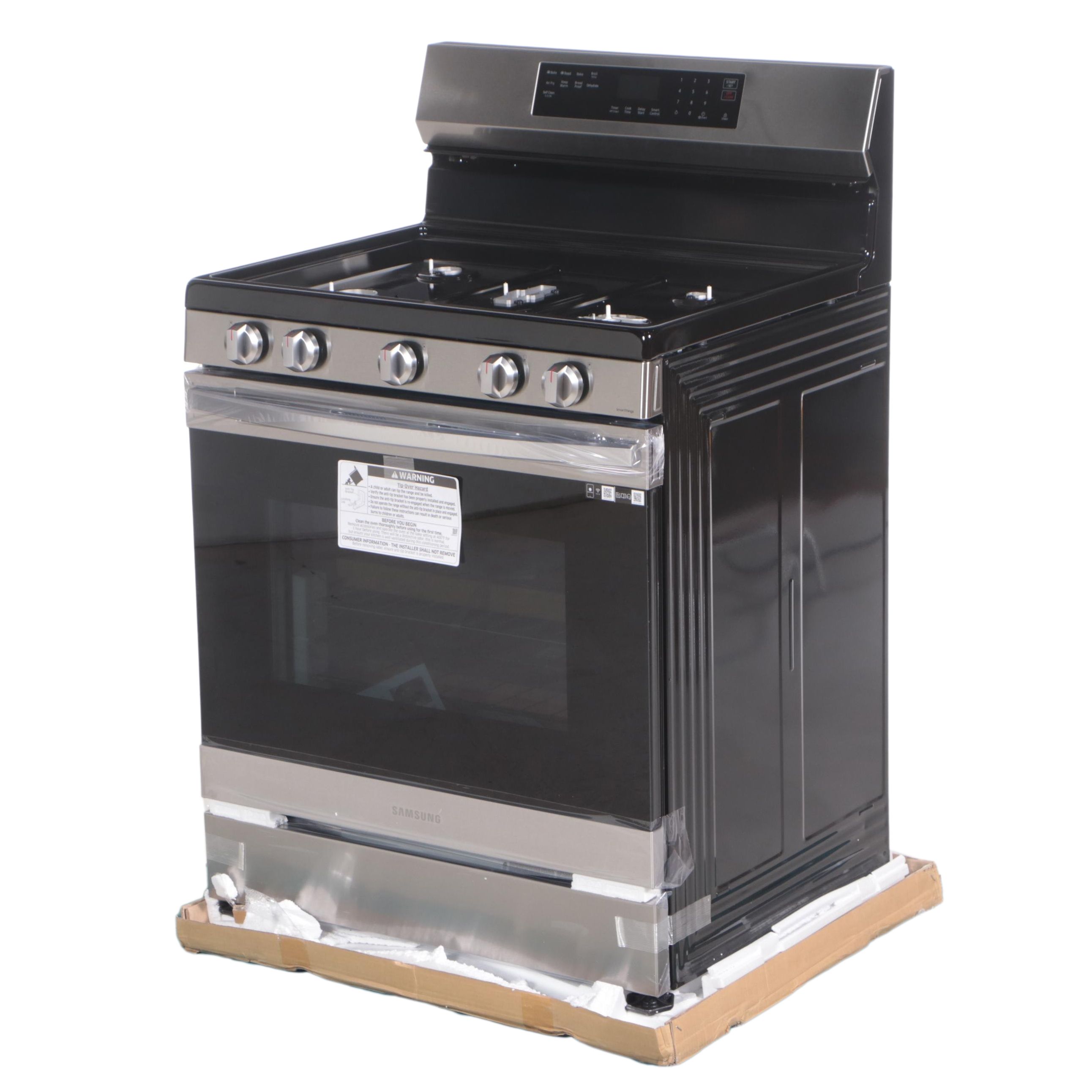 Samsung Stainless Steel Smart Freestanding Gas Range