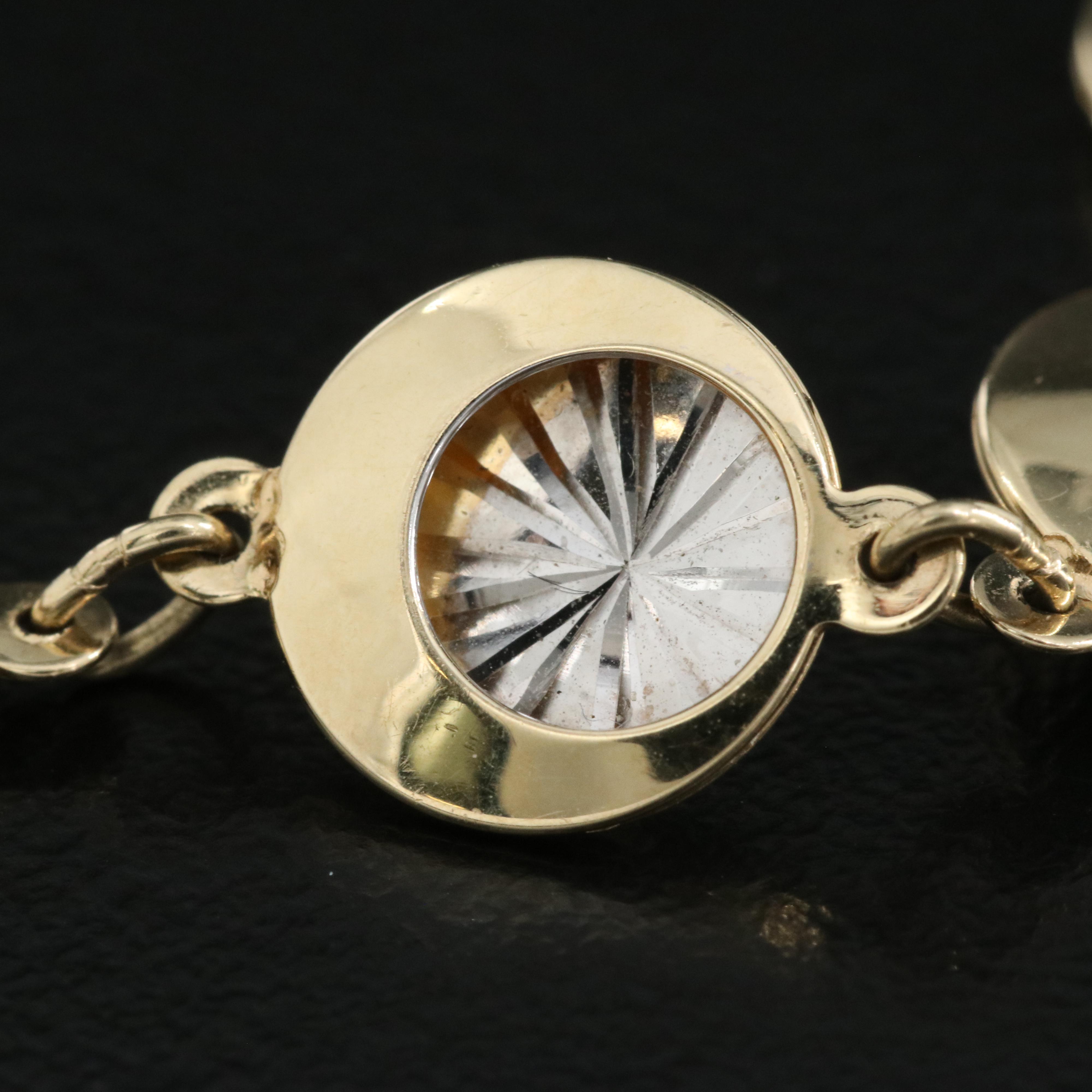 14K Starburst Bracelet