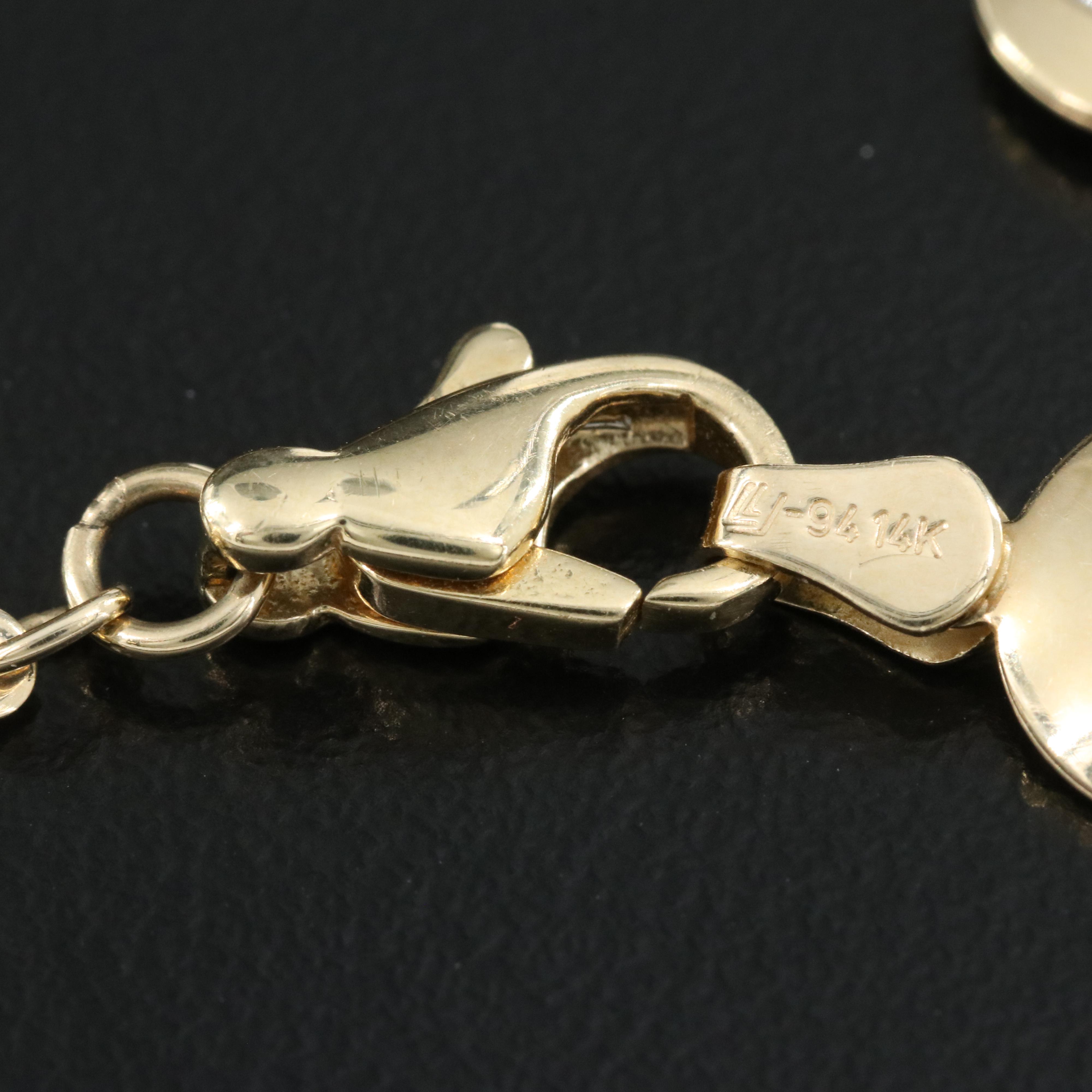 14K Starburst Bracelet