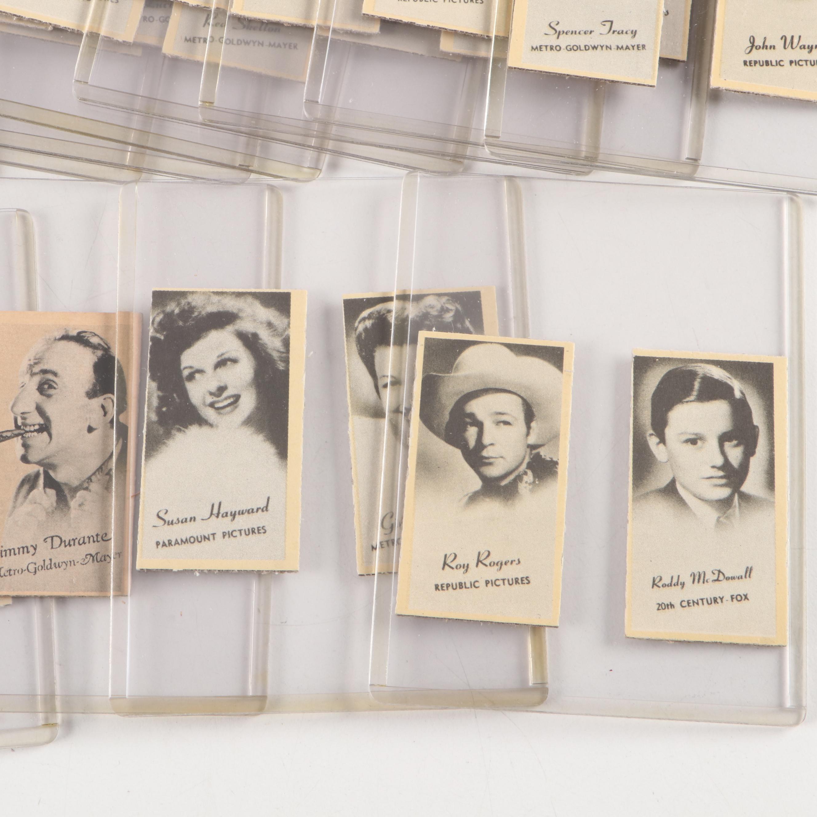 1947–1950 Peerless Scales Hollywood Cards with Lucille Ball and More