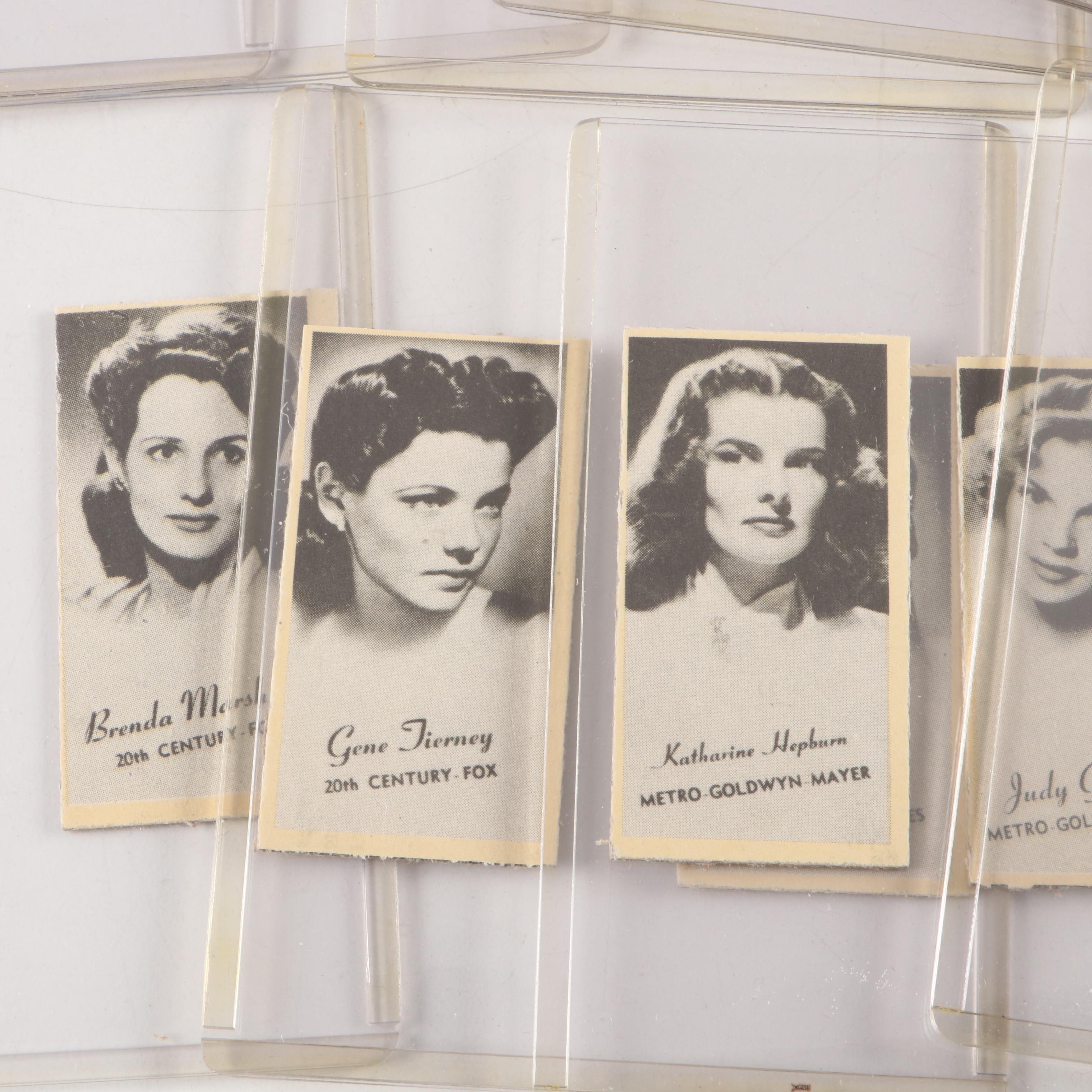 1947–1950 Peerless Scales Hollywood Cards with Lucille Ball and More