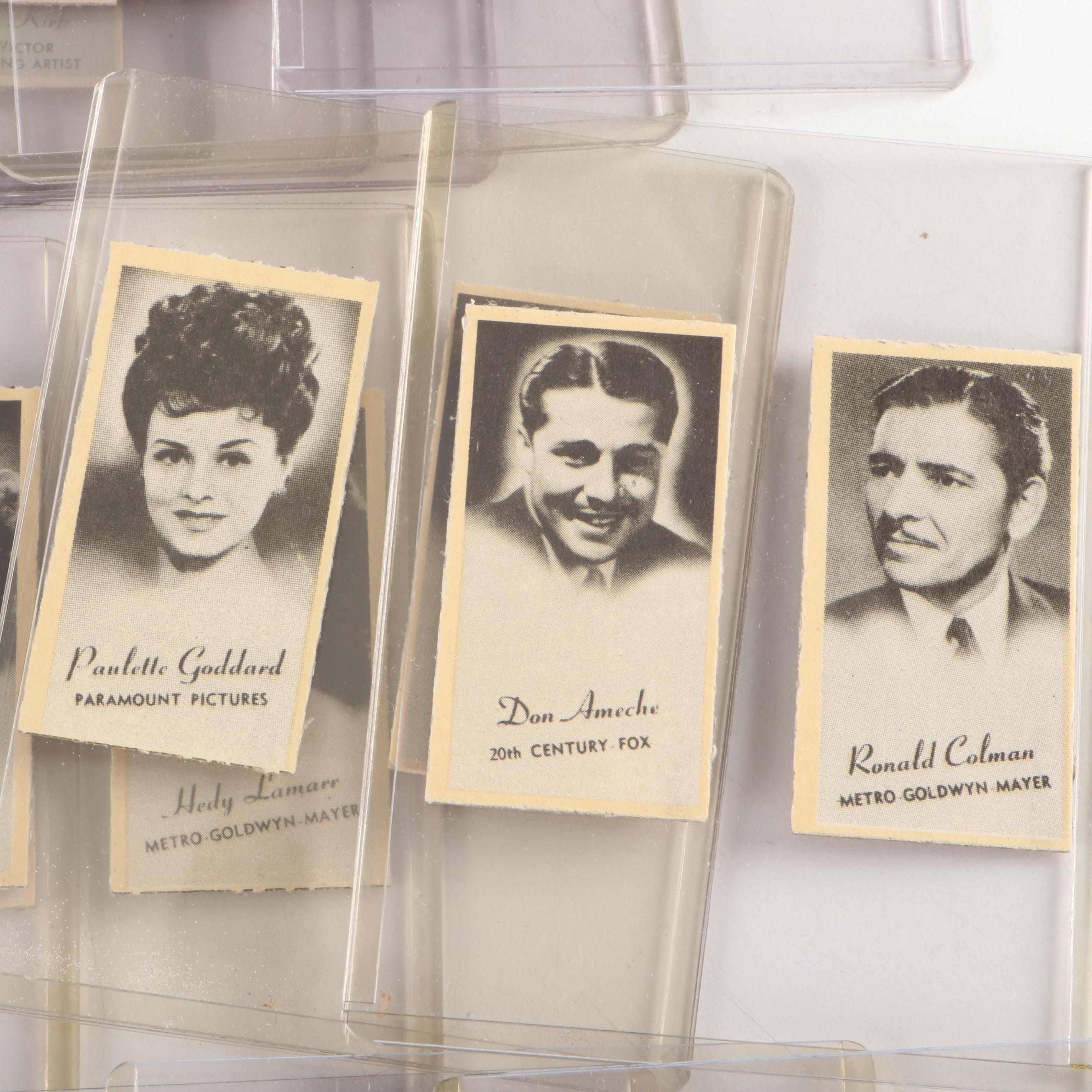 1947–1950 Peerless Scales Hollywood Cards with Lucille Ball and More