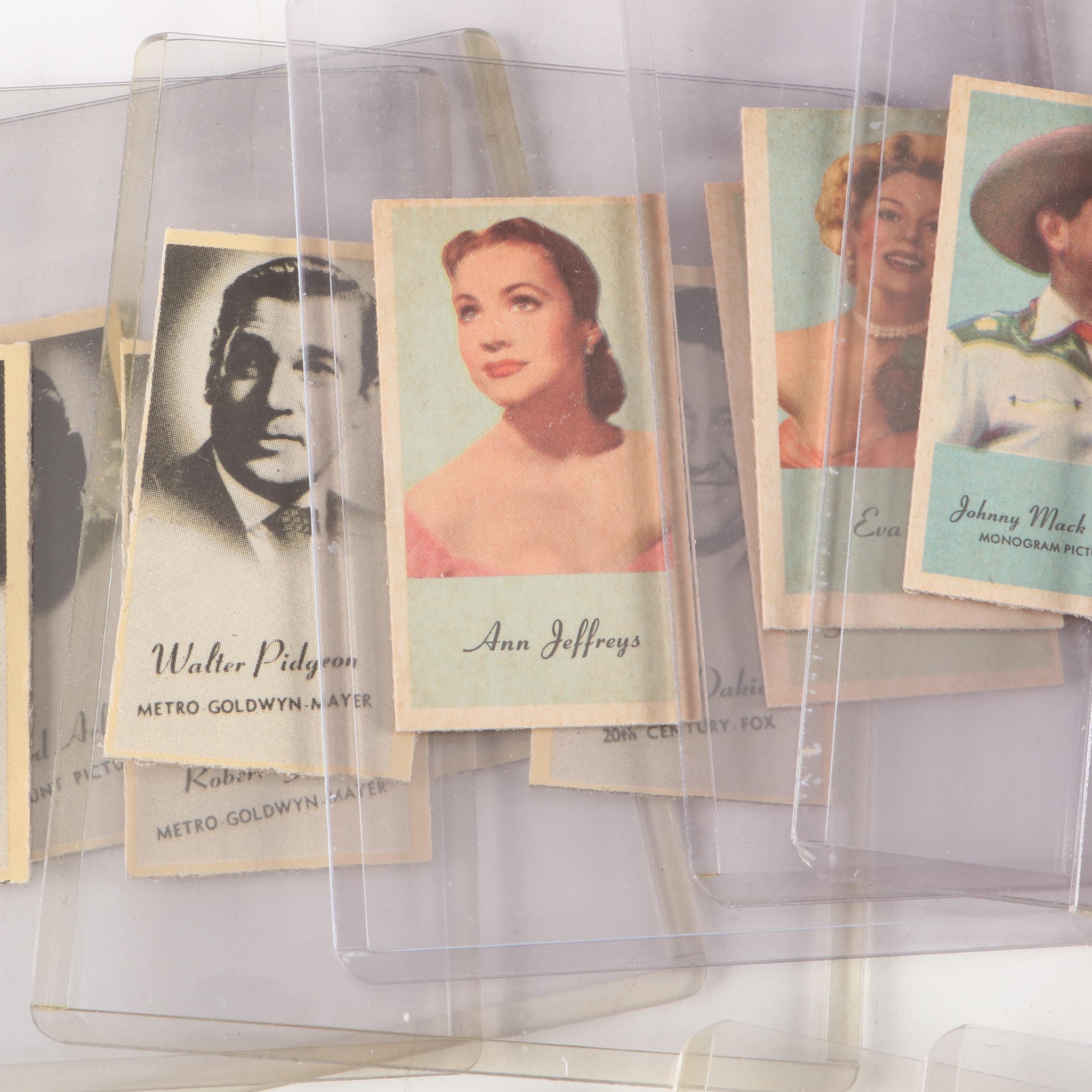 1947–1950 Peerless Scales Hollywood Cards with Lucille Ball and More
