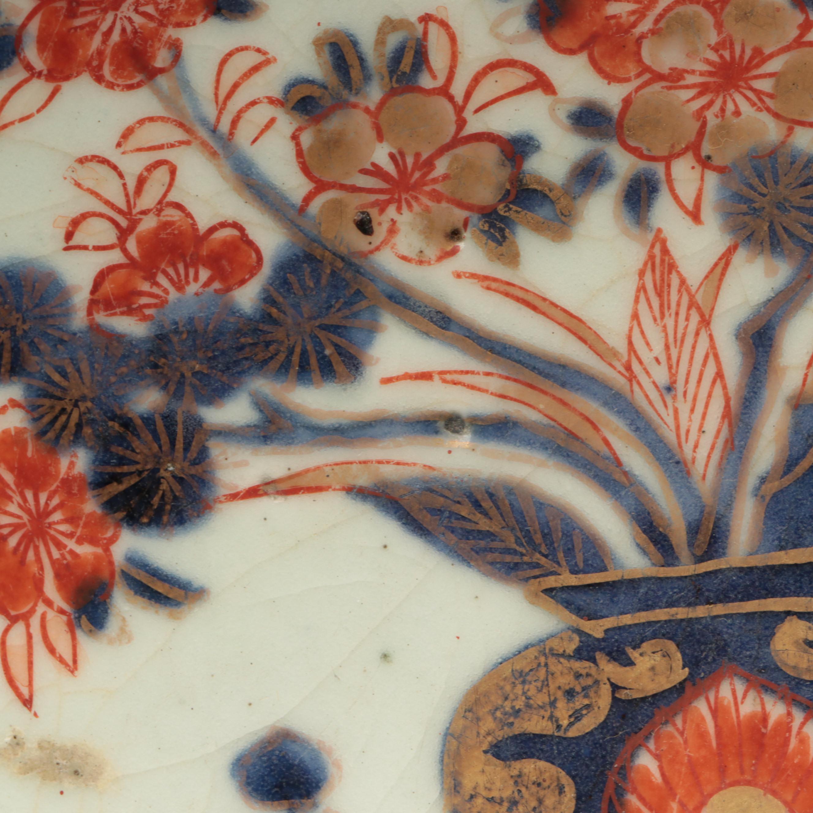 Japanese Imari Export Porcelain Bowl with French Ormolu Mount, 19th Century