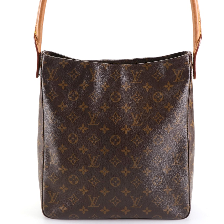 Louis Vuitton Looping GM Bag in Monogram Canvas and Vachetta Leather