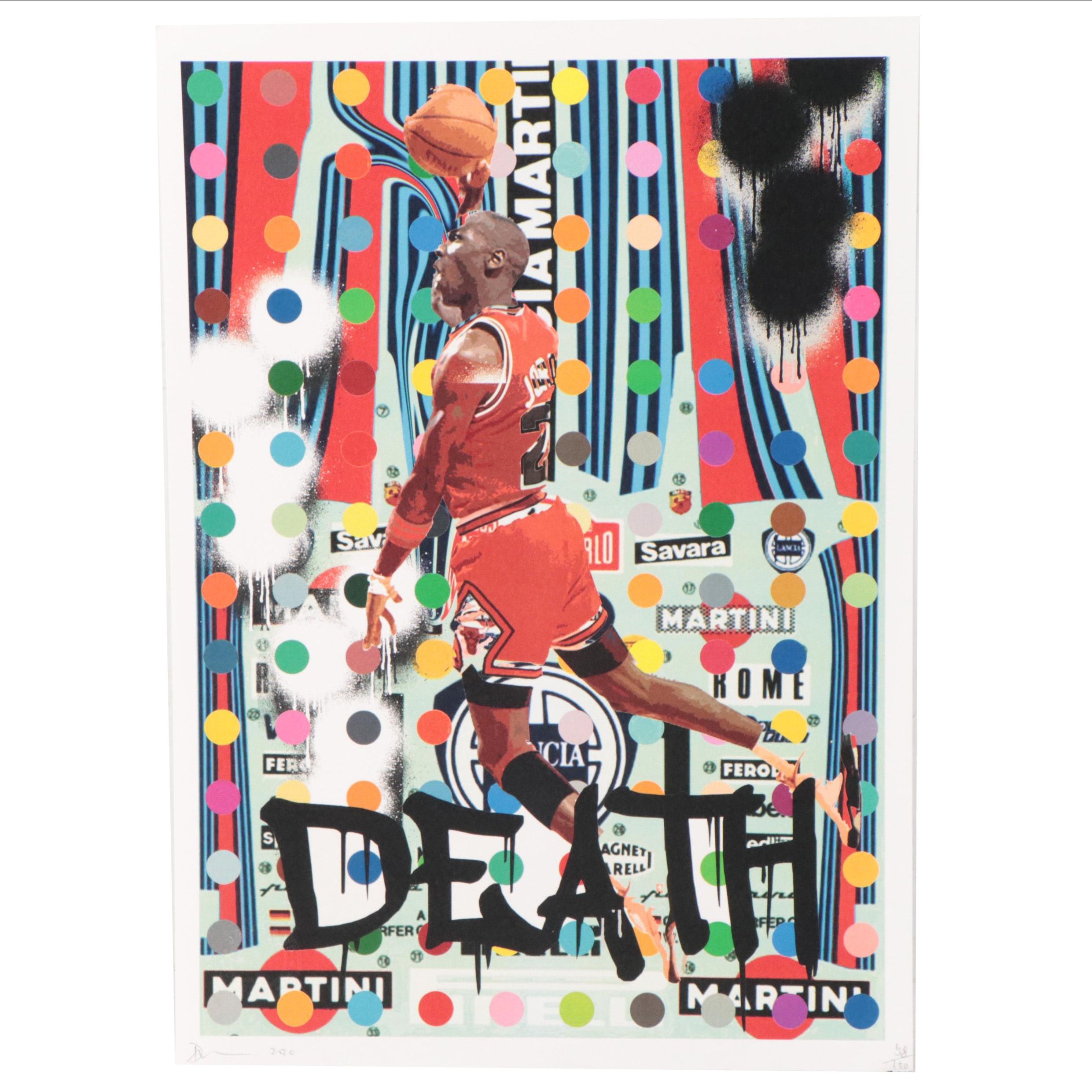 Death NYC Pop Art Graphic Print, 2020