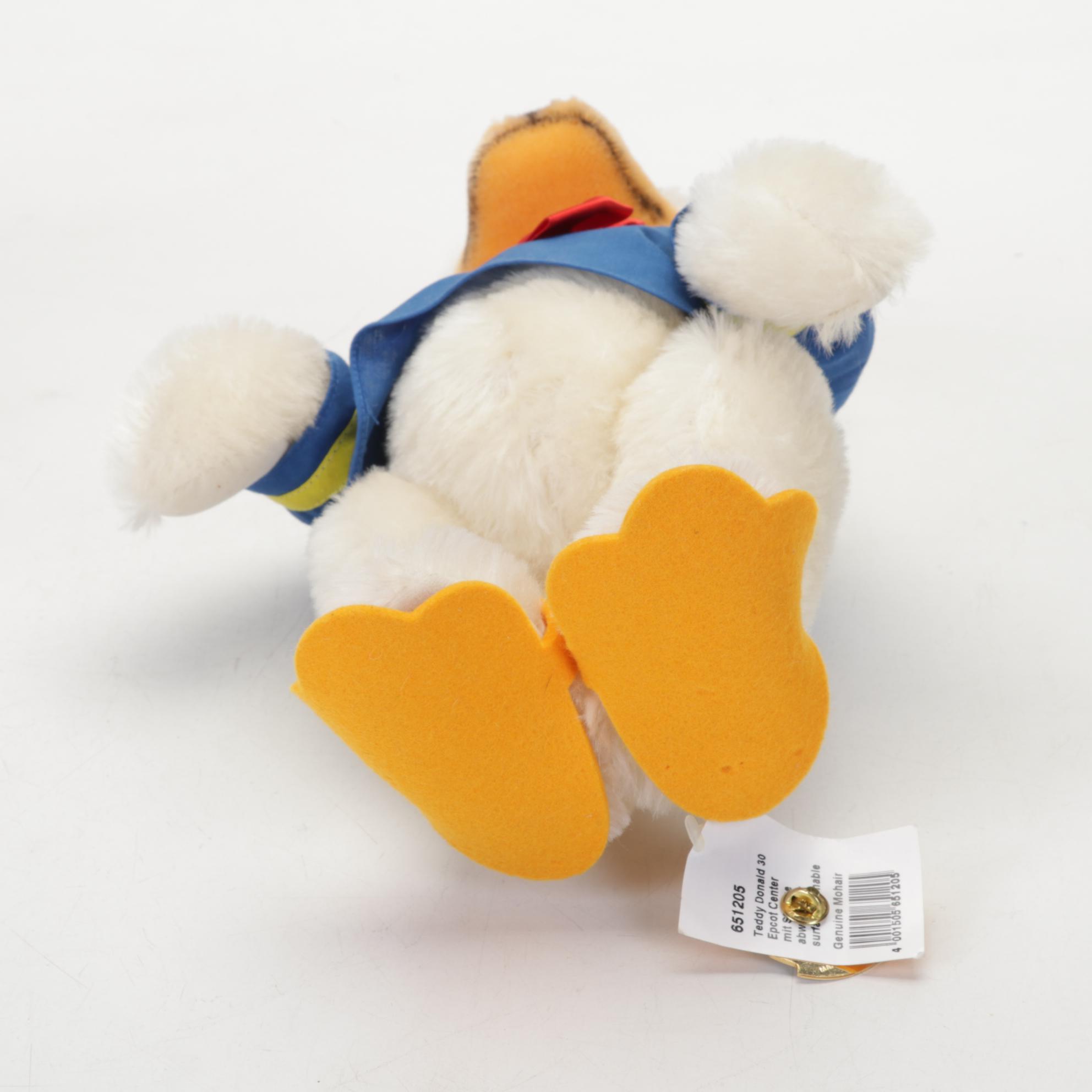 Steiff "Teddy Donald" and Bunny Rabbit Stuffed Animals