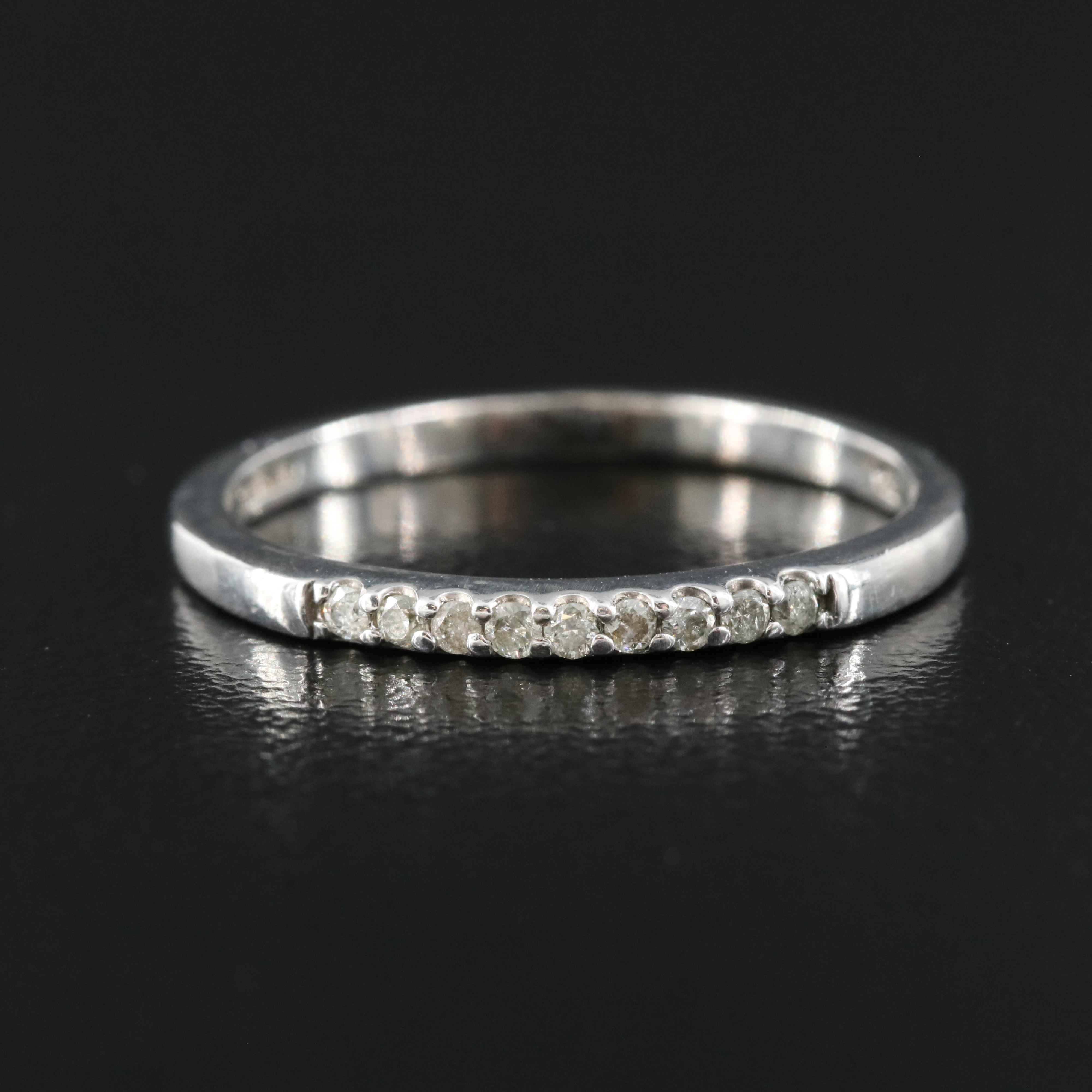 Sterling Diamond Band