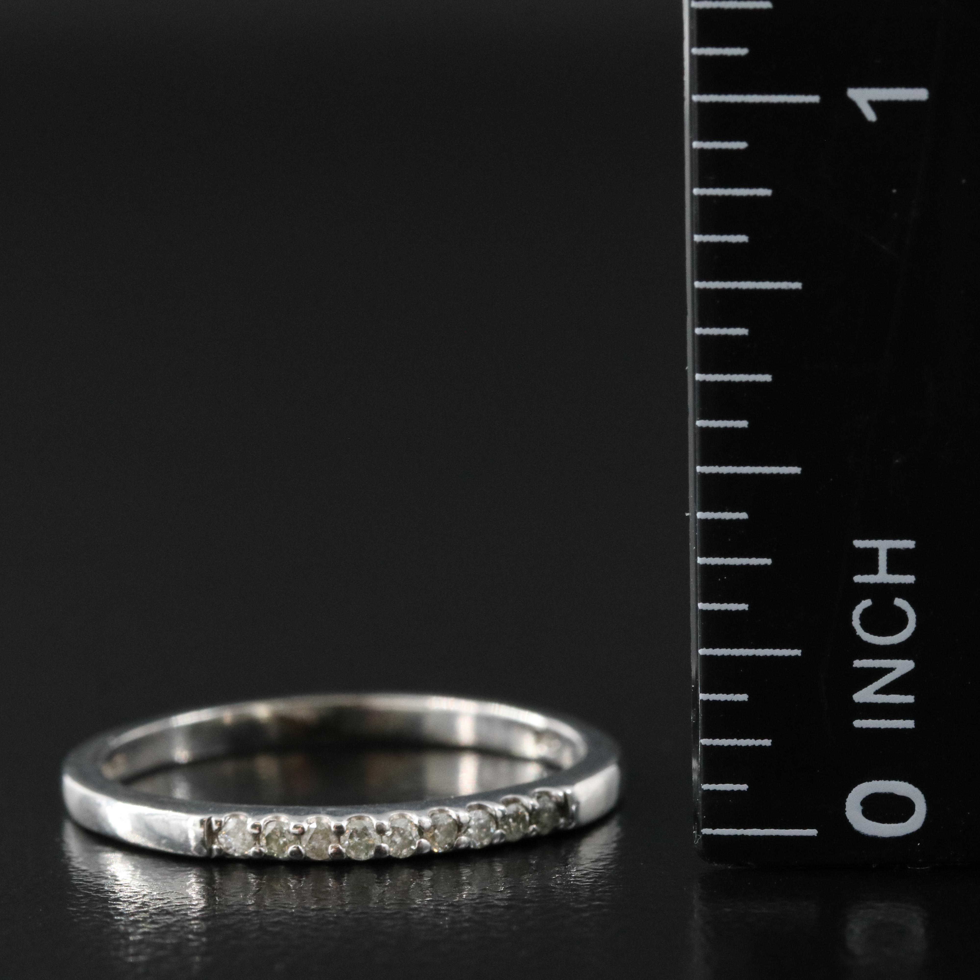 Sterling Diamond Band