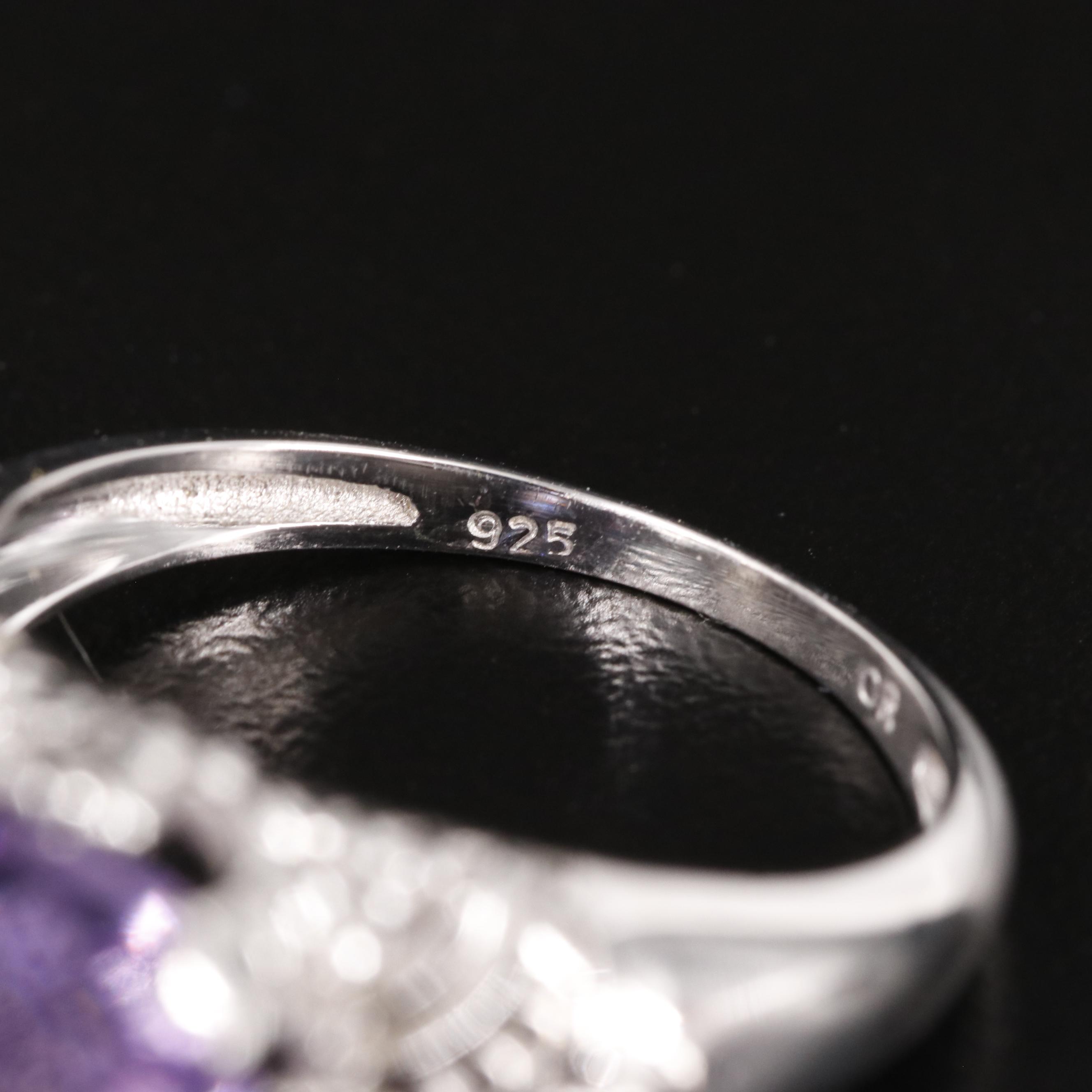 Sterling Amethyst Ring