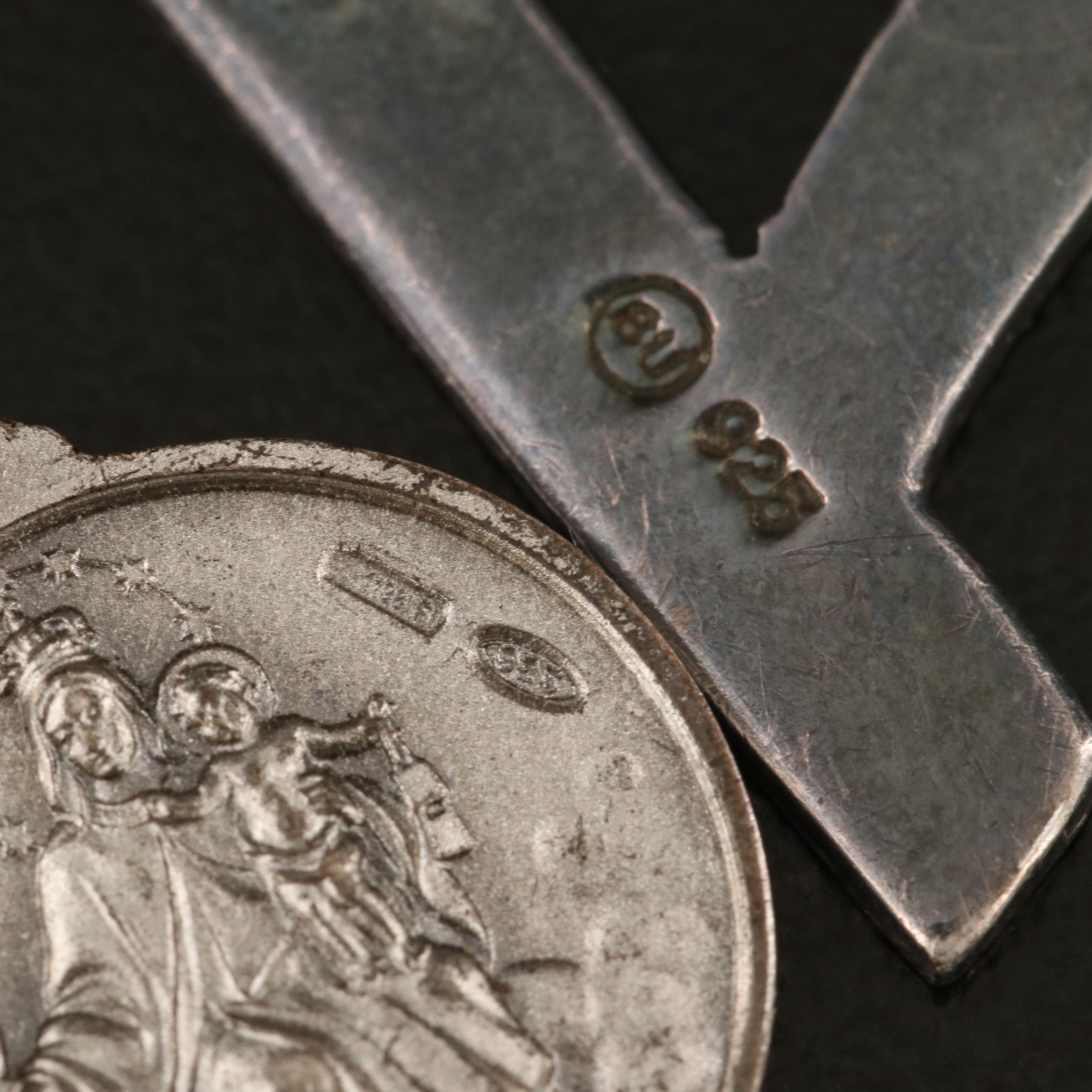 Cufflink, Tie Bars, Brooch and Charms Included in Jewelry Selection