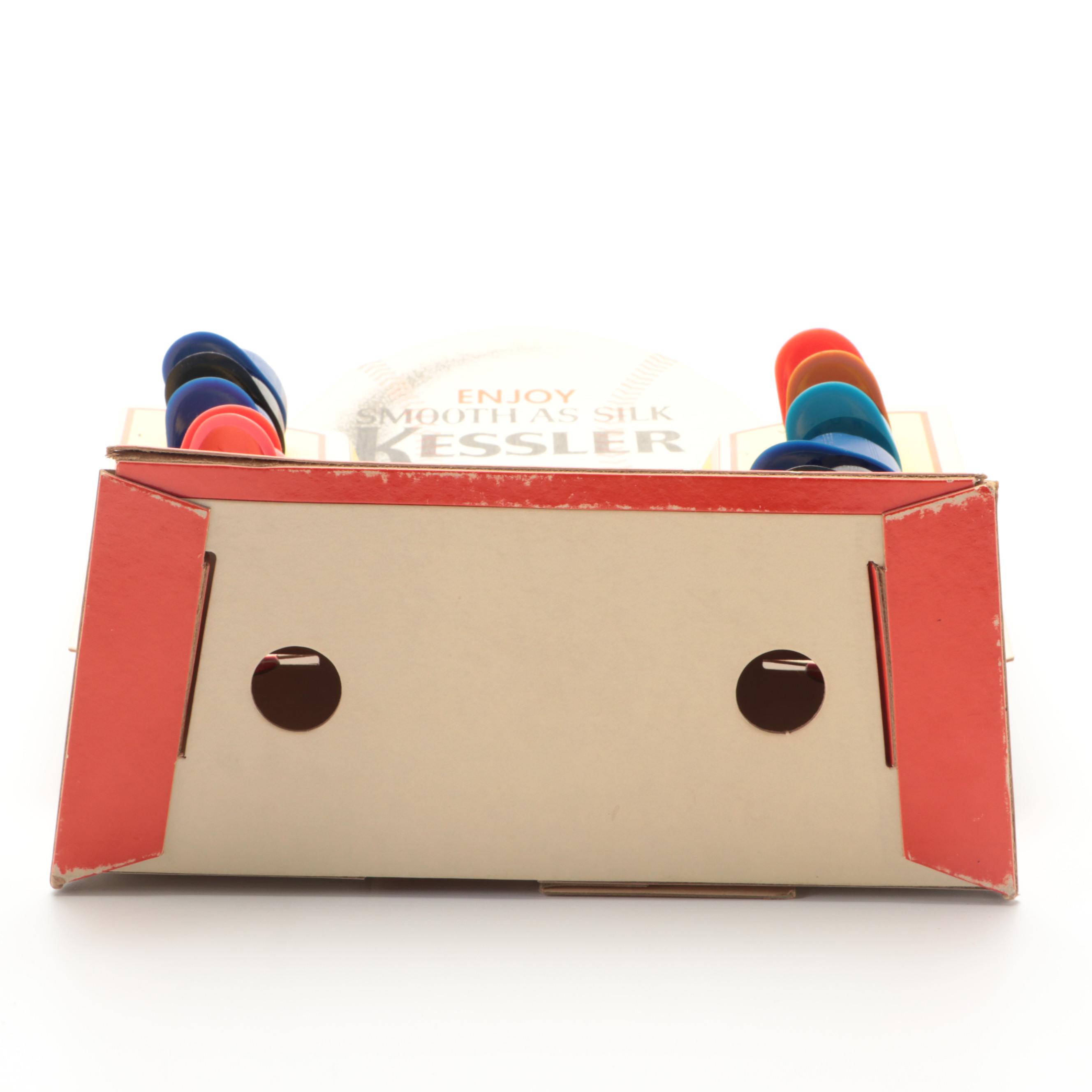 1960s Kessler National League MLB Baseball Store Display