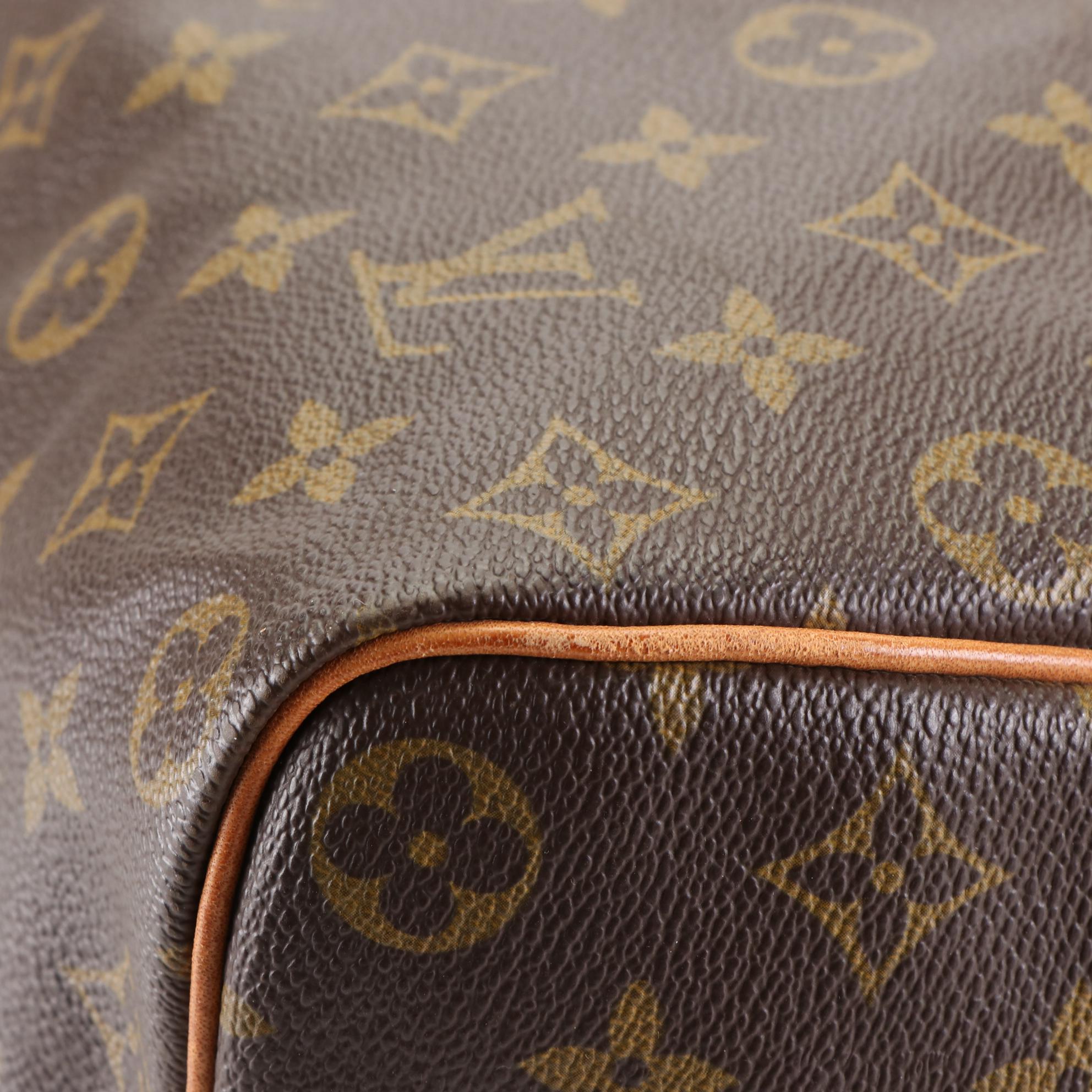Louis Vuitton Speedy 40 in Monogram Canvas and Vachetta Leather
