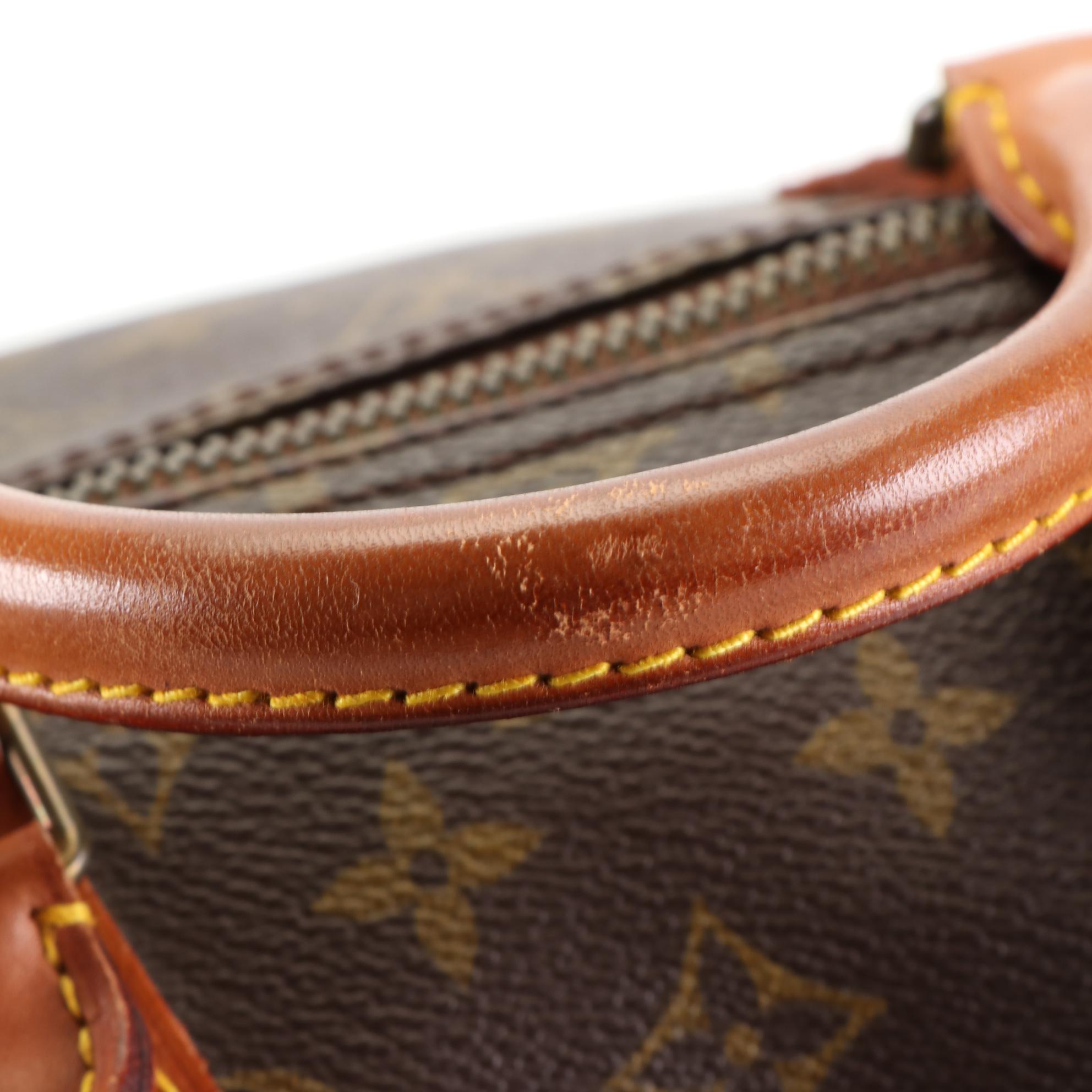 Louis Vuitton Speedy 40 in Monogram Canvas and Vachetta Leather