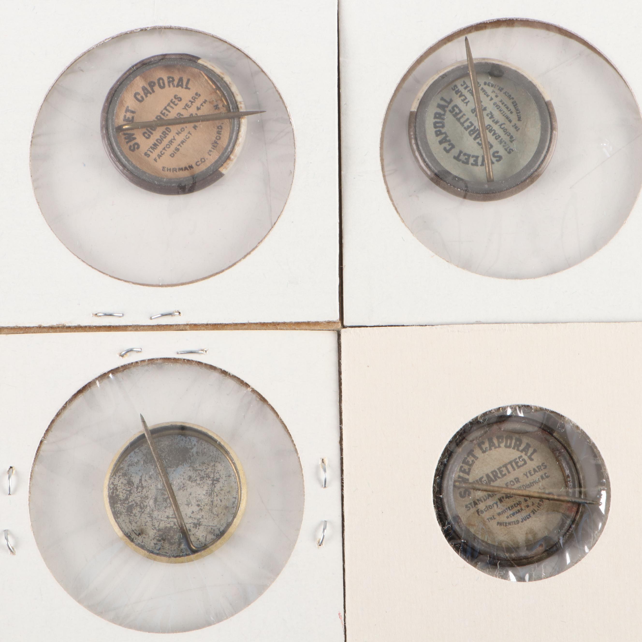 Cincinnati Reds Sweet Caporal and Cracker Jack Pinbacks, Early/ Mid-20th Century