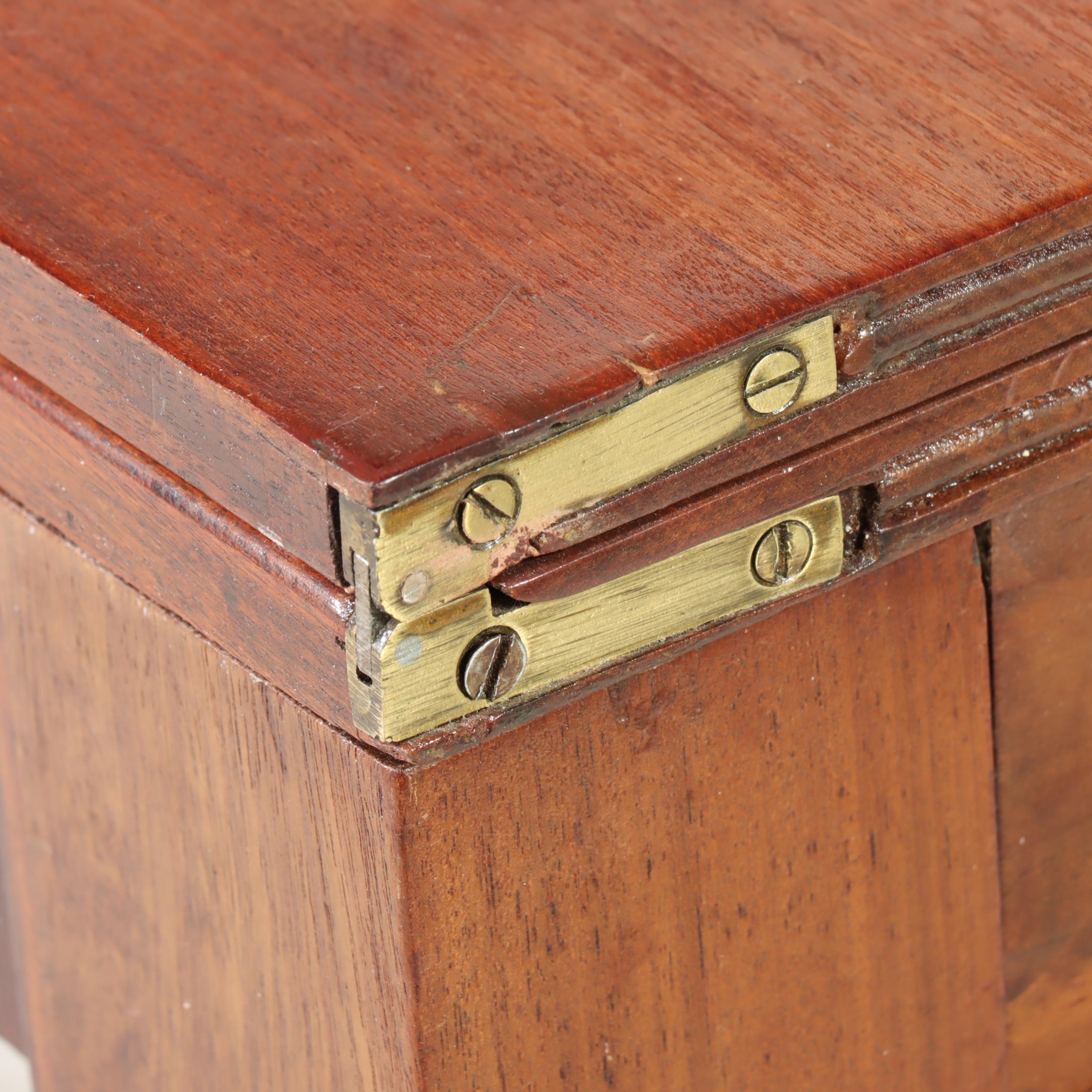 Late Federal Flame Mahogany Games Table, circa 1830
