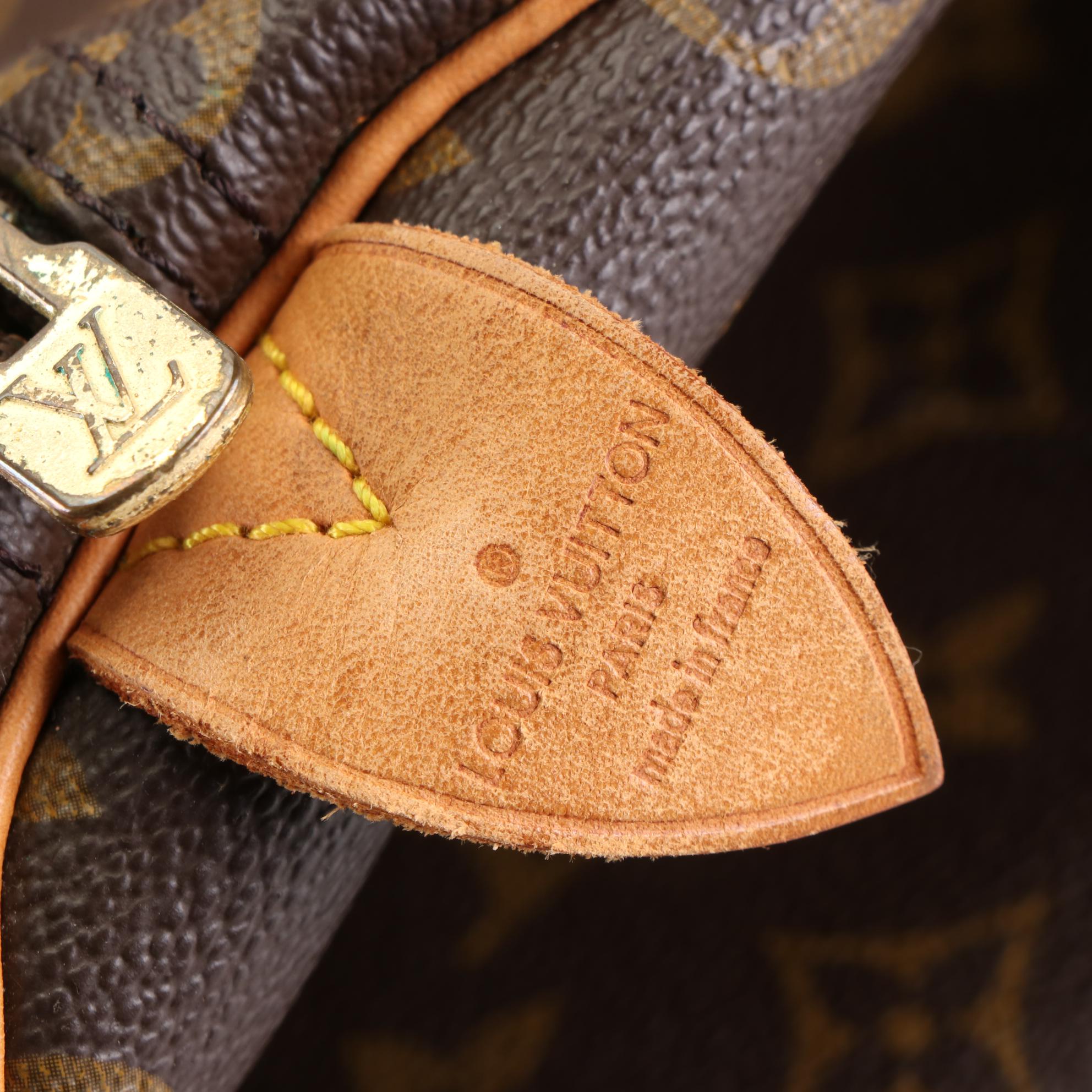 Louis Vuitton Keepall 50 in Monogram Canvas and Vachetta Leather