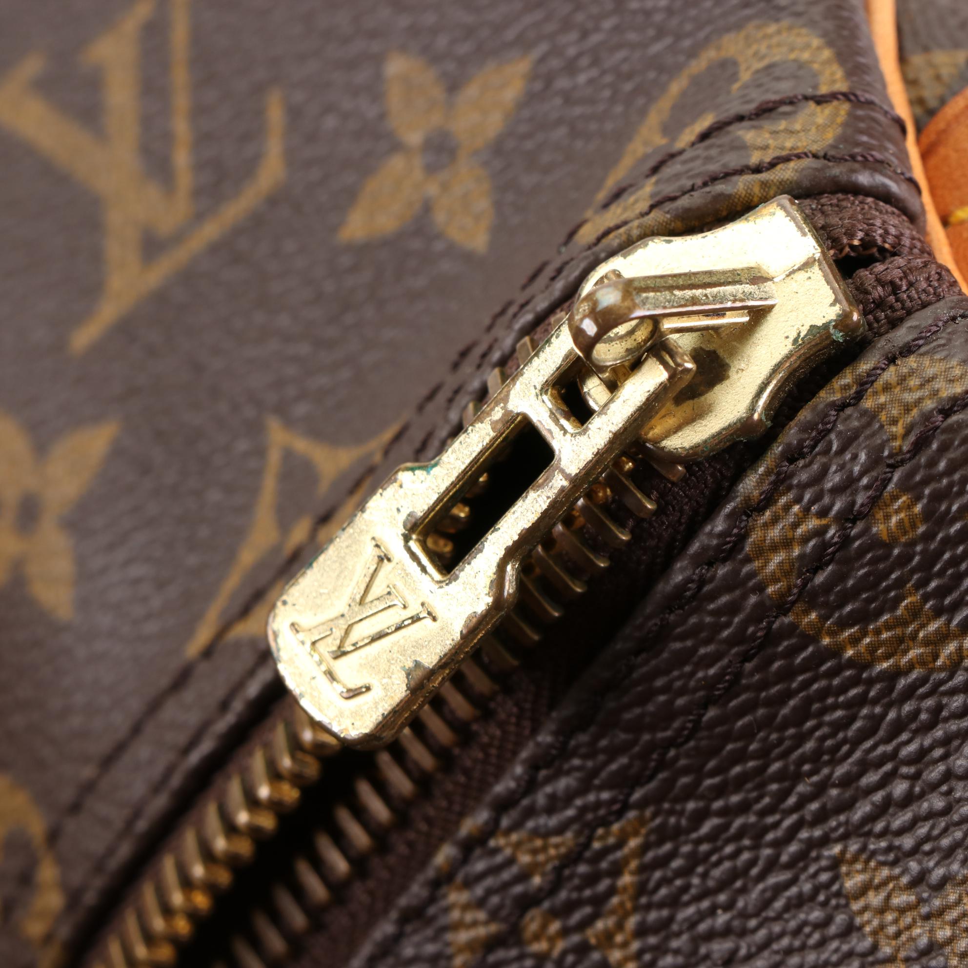 Louis Vuitton Keepall 50 in Monogram Canvas and Vachetta Leather
