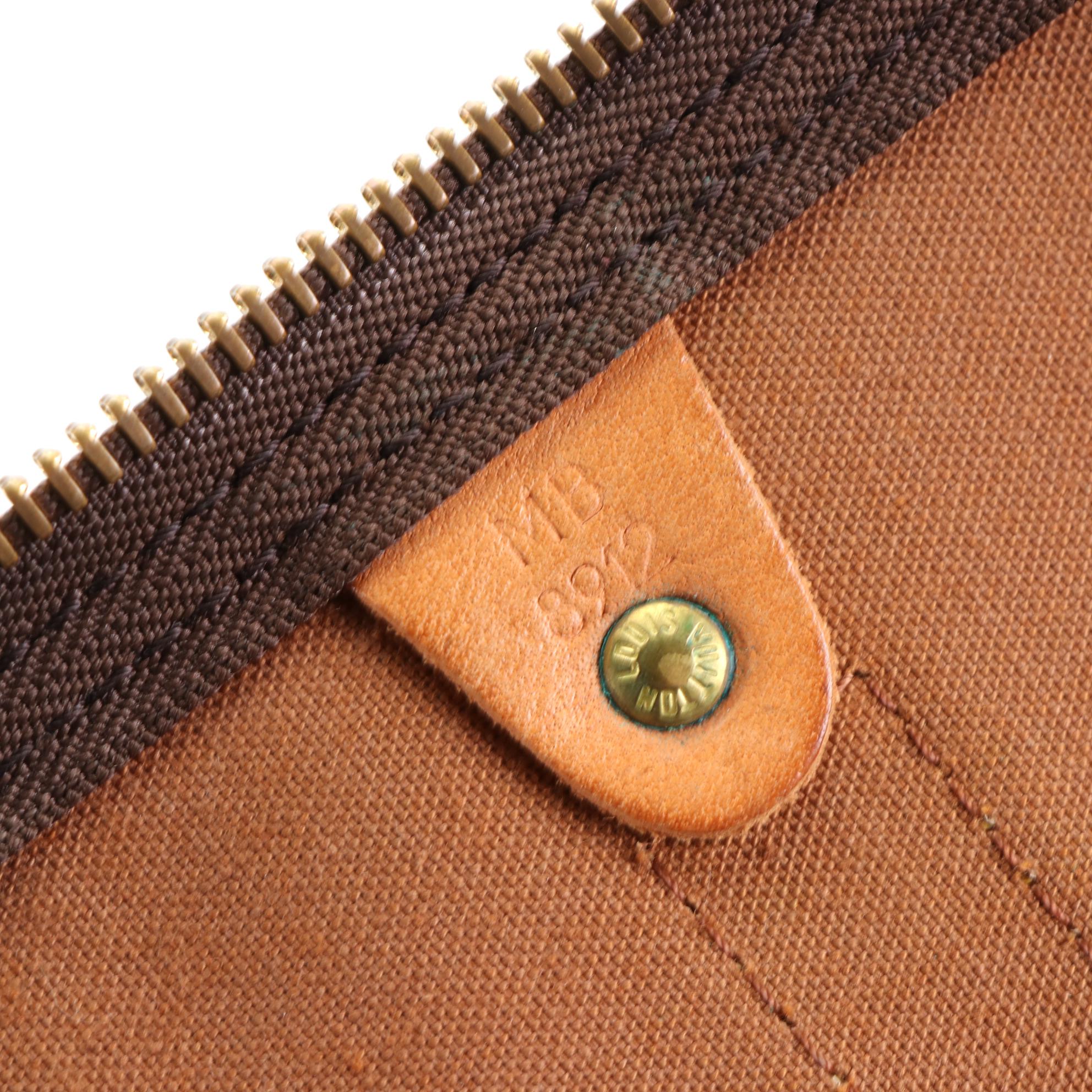 Louis Vuitton Keepall 50 in Monogram Canvas and Vachetta Leather