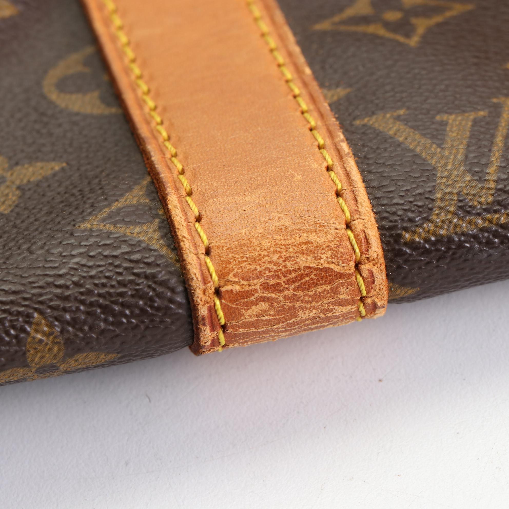 Louis Vuitton Keepall 50 in Monogram Canvas and Vachetta Leather