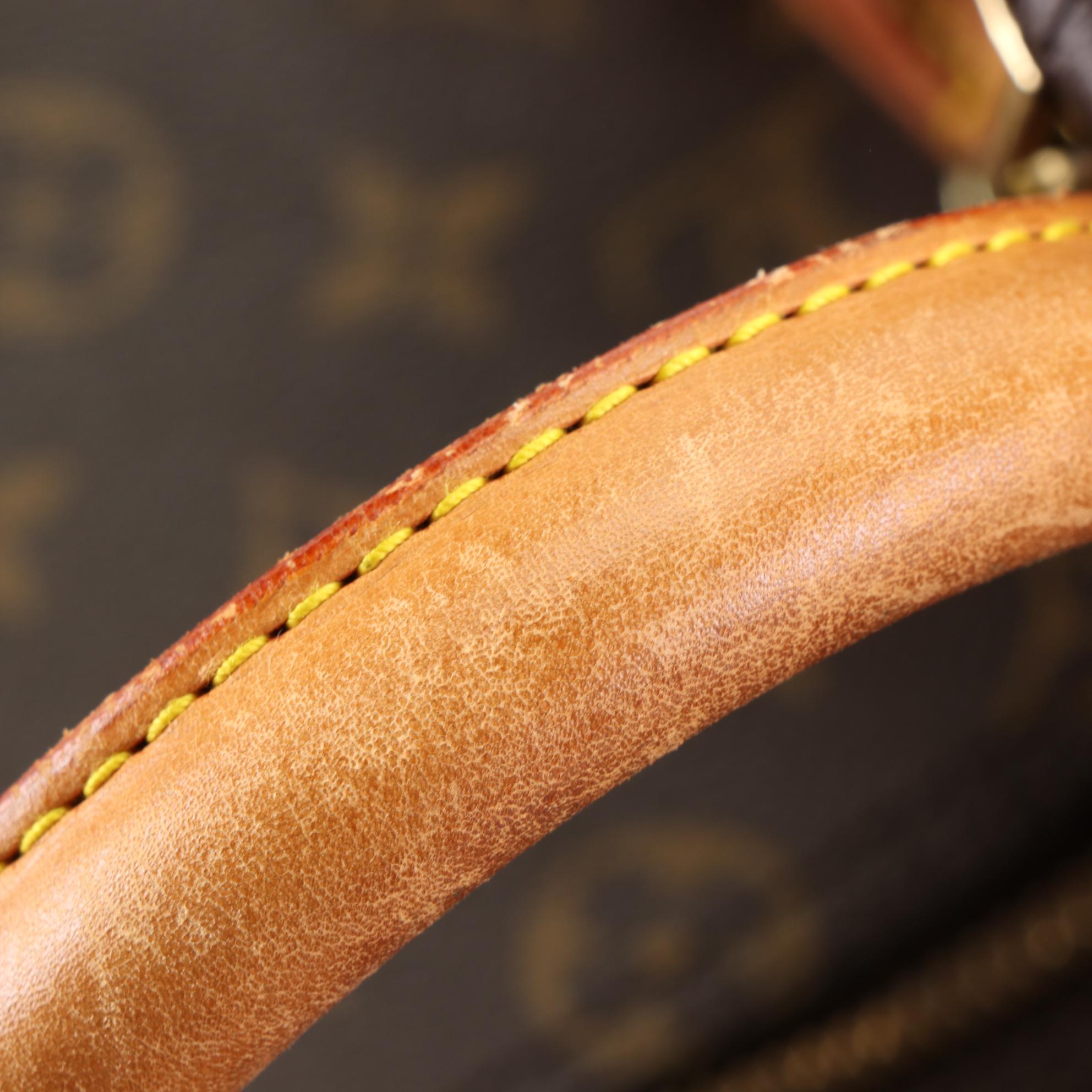 Louis Vuitton Keepall 50 in Monogram Canvas and Vachetta Leather