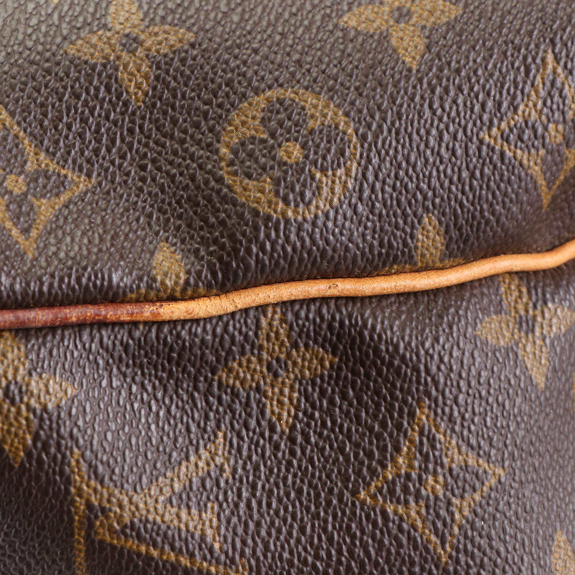 Louis Vuitton Keepall 50 in Monogram Canvas and Vachetta Leather