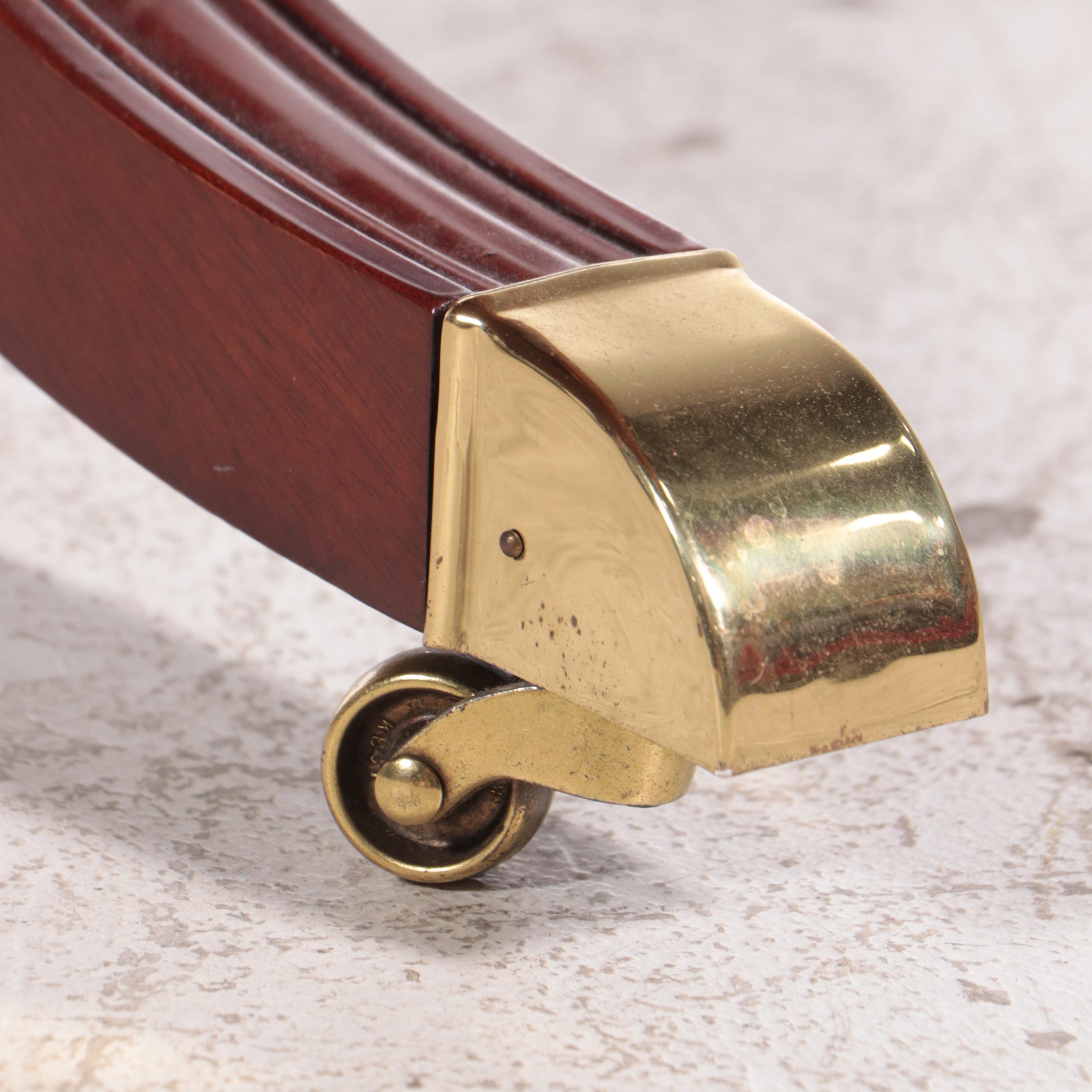 Kindel Winterthur Collection Duncan Phyfe Style Mahogany Dining Table