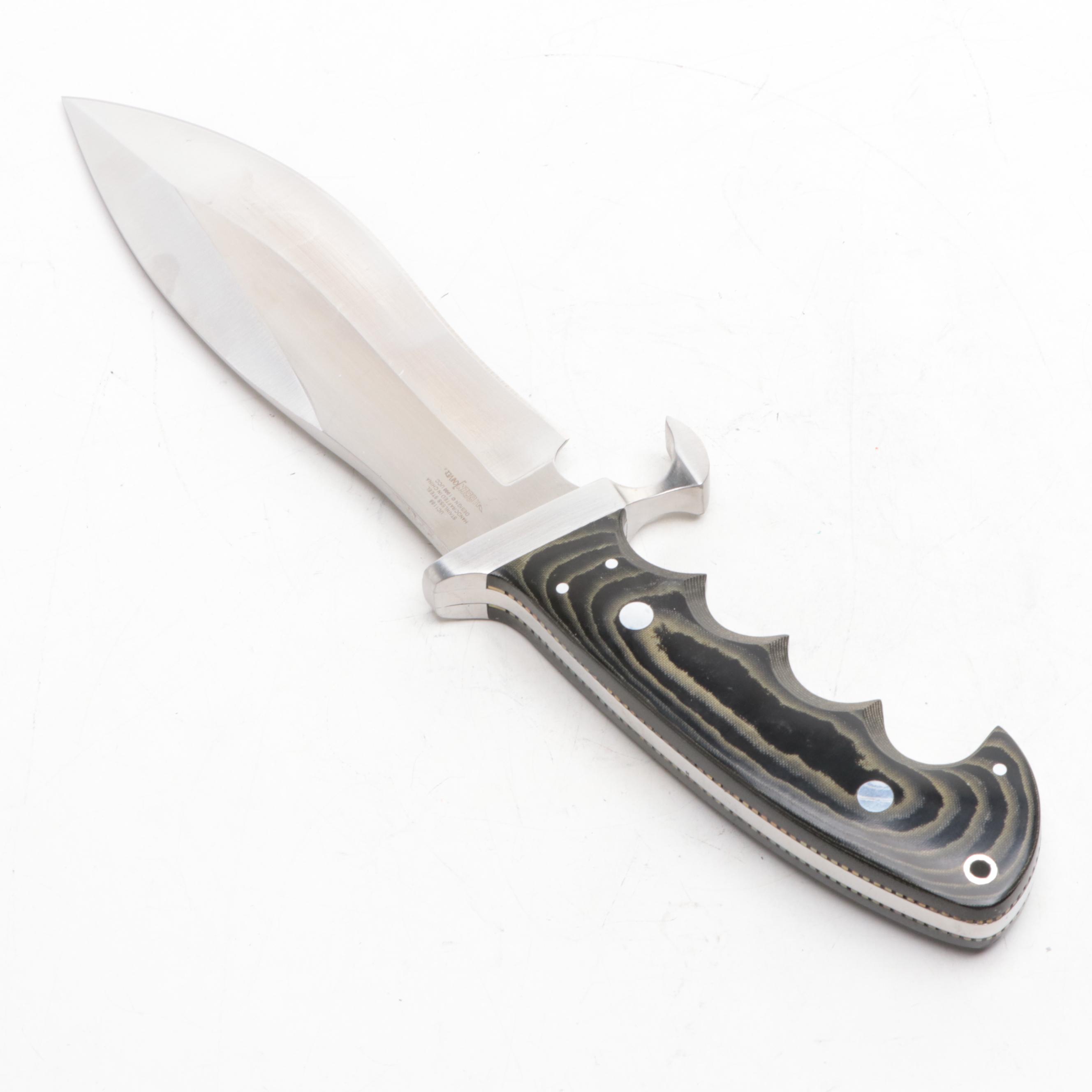 Hibben "Alaskan Professional Hunters Association" Survival Knife with Scabbard