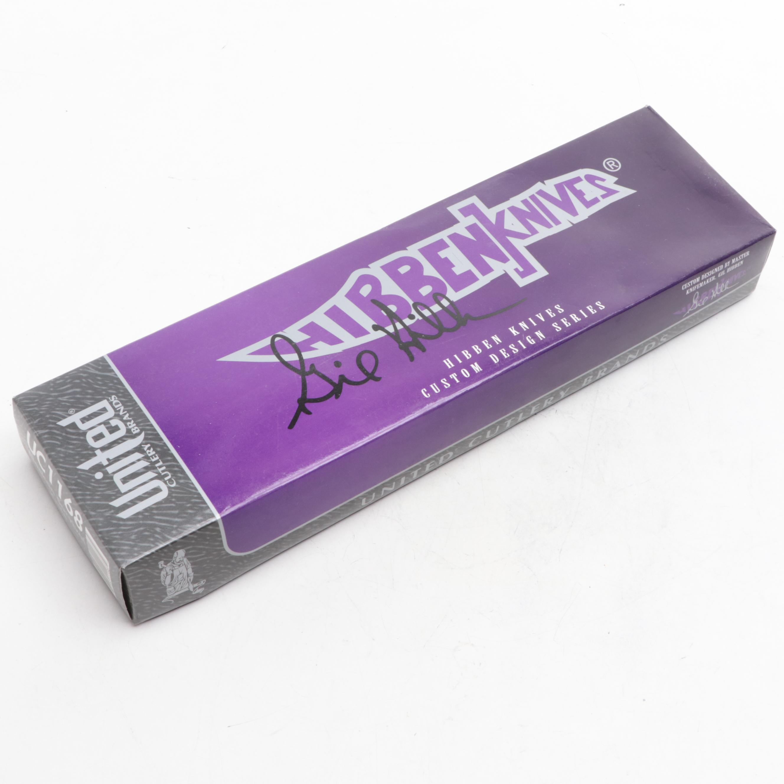 Hibben "Alaskan Professional Hunters Association" Survival Knife with Scabbard