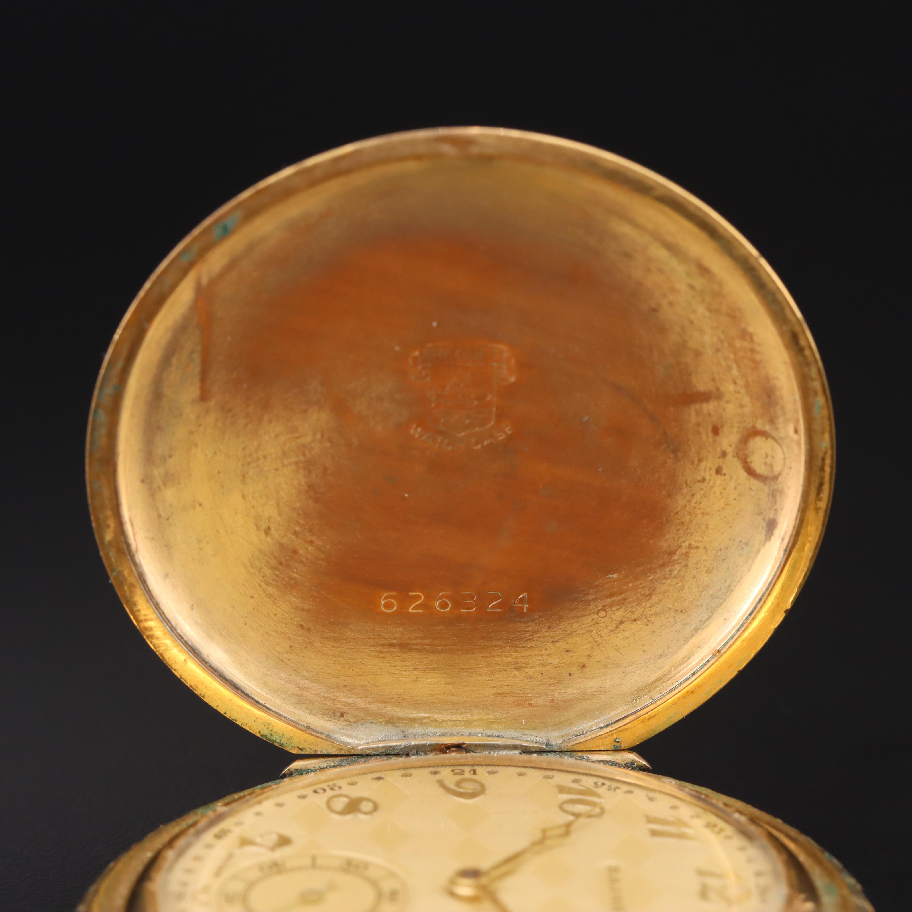 Vintage Rajah Hunter Pocket Watch