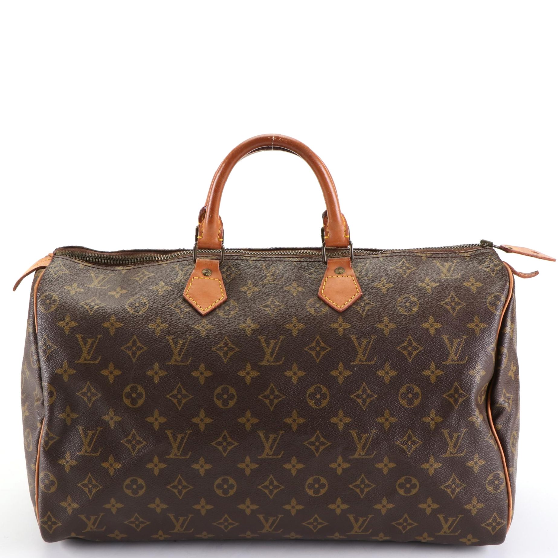 Louis Vuitton Speedy 40 in Monogram Canvas and Vachetta Leather